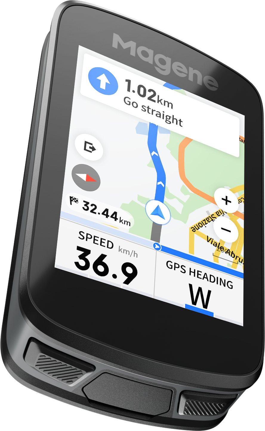Tilbehør - Cykelcomputer & GPS - Magene C606 v2 GPS Cykelcomputer