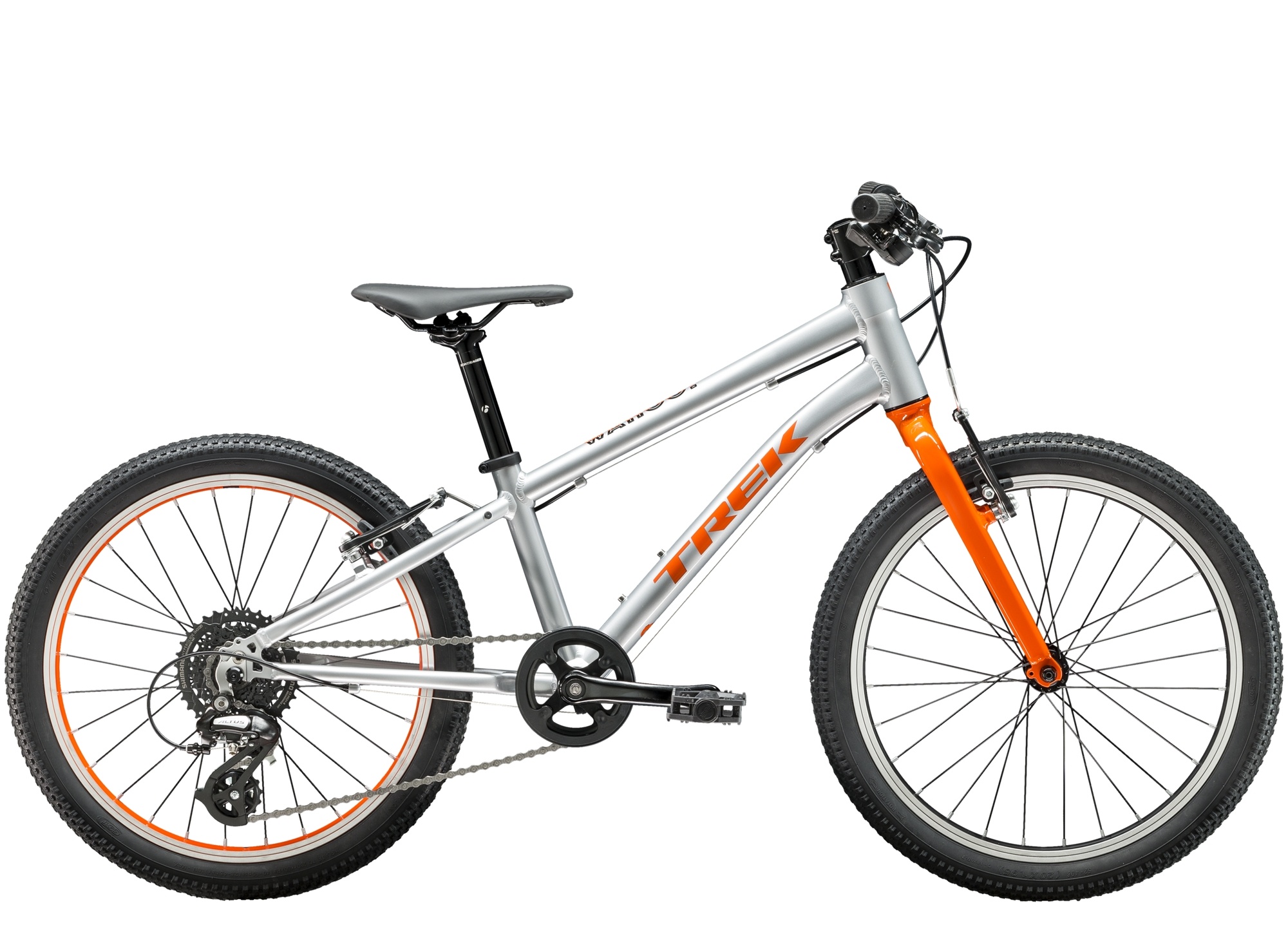 Cykler - Børnecykler - Trek Wahoo 20" 2021 - Sølv