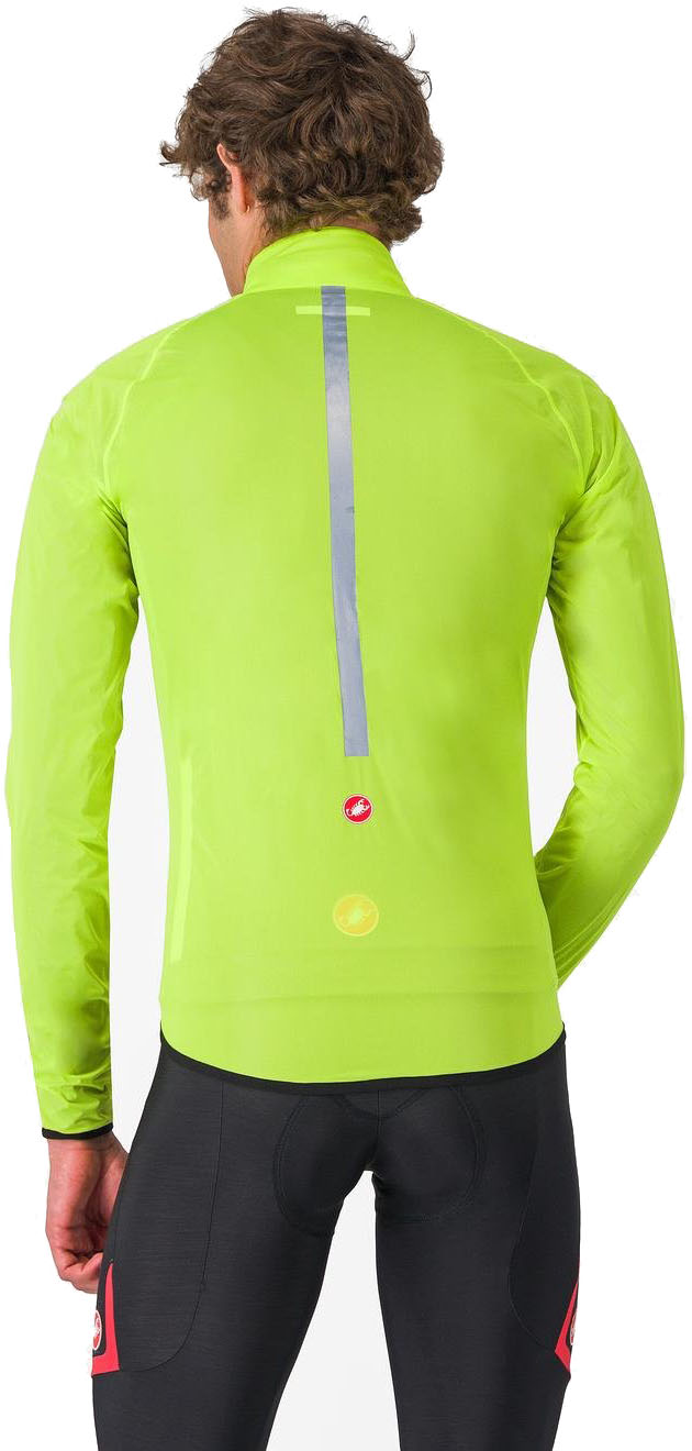 Beklædning - Regntøj & Vindtøj - Castelli SQUALL SHELL JACKET - Lime/Sort
