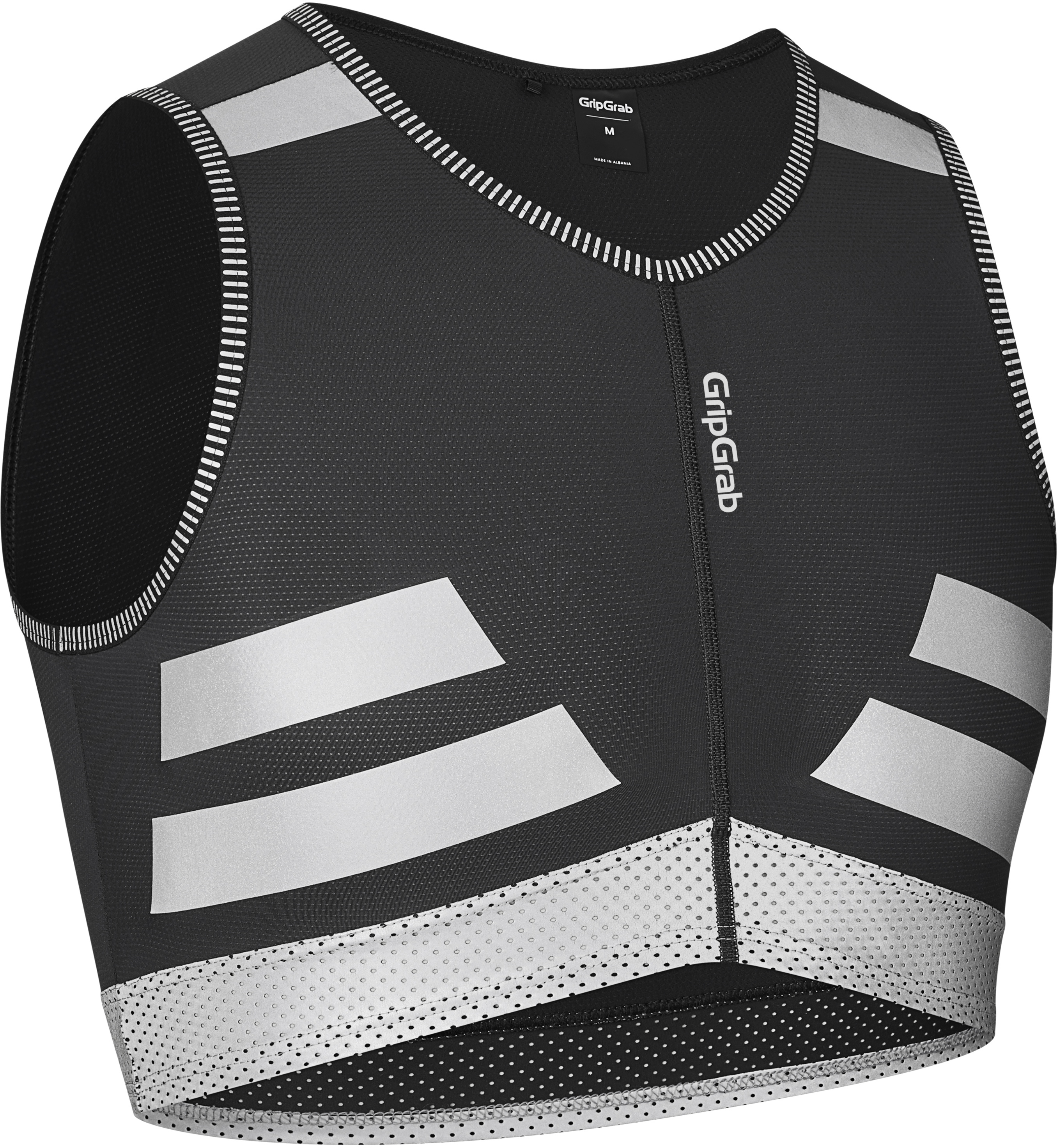 GripGrab PACR synlighedsvest - Black GripGrab PACR synlighedsvest - Black