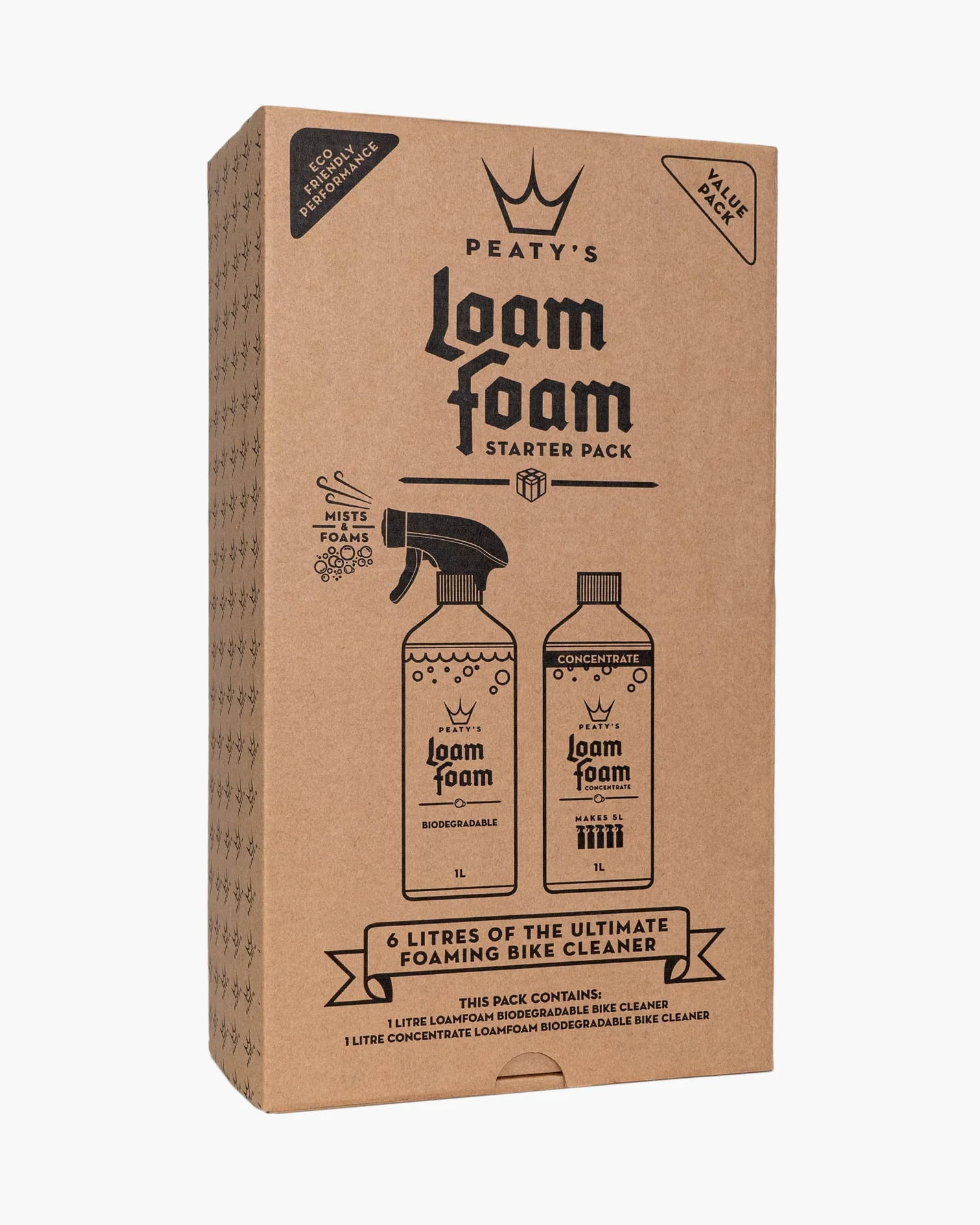 Tilbehør - Cykelpleje - Peaty's Gift Pack - Loam Foam Starter Pack