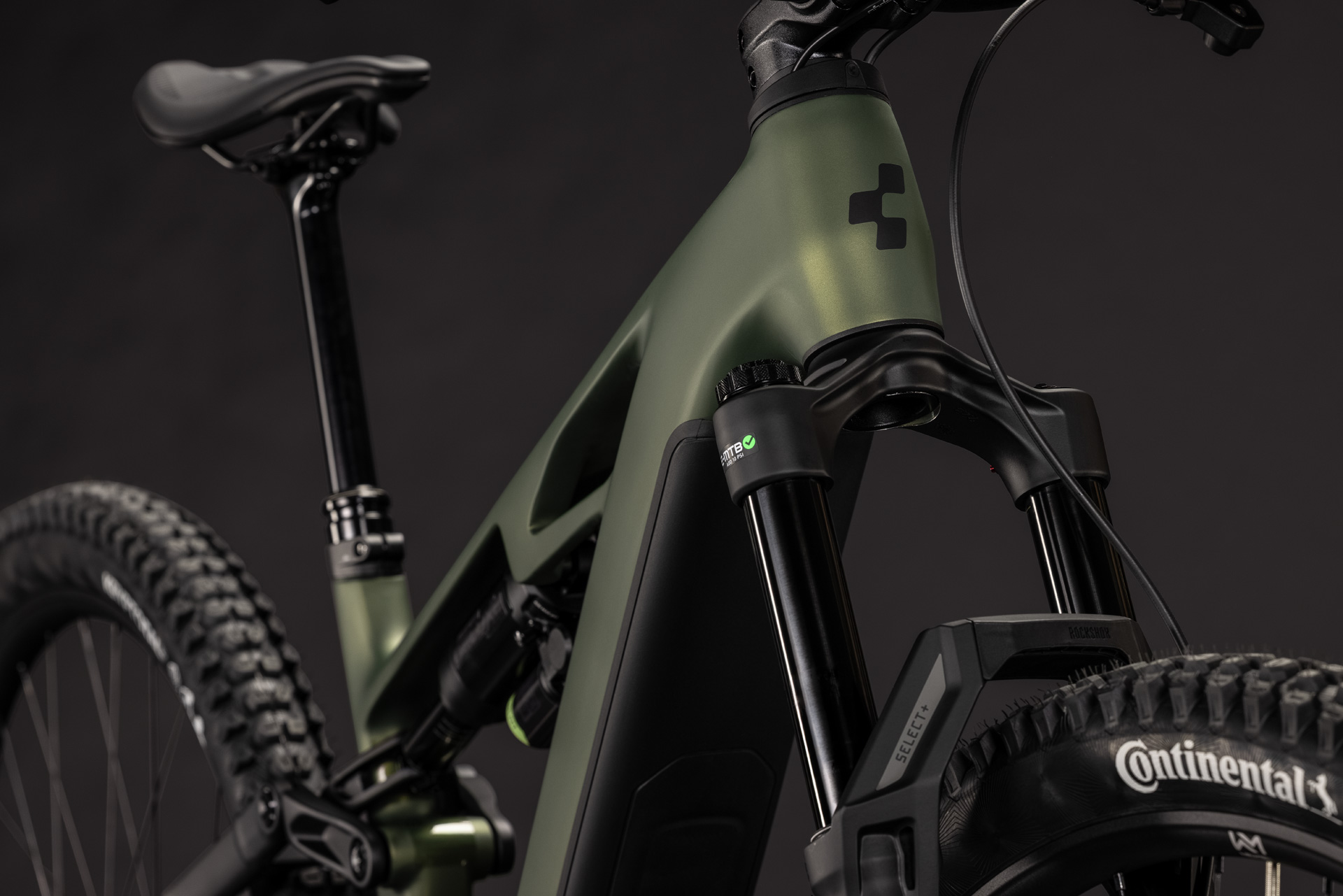 Cykler - Elcykler - Cube Stereo Hybrid ONE44 HPC TM 800 27.5" 2027 - Reedgreen´n´Gills