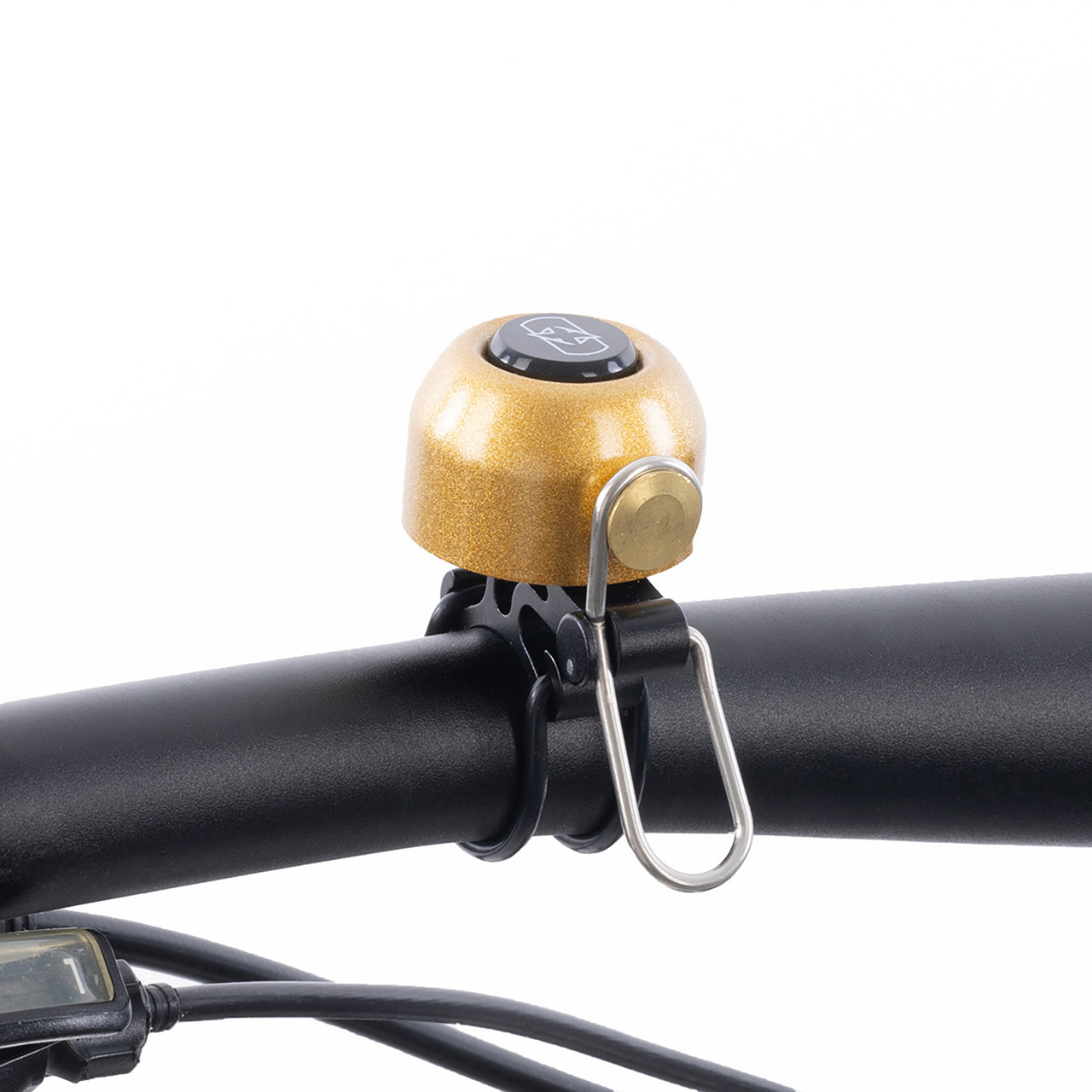 Tilbehør - Ringeklokker - OXFORD Bell Mini Ping Gold Alloy Ringeklokke 25mm - Guld