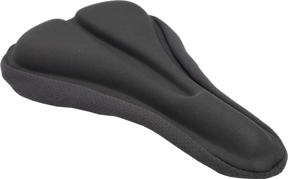 Bike Attitude Road Sadelovertræk Memory Foam 280x165mm - Sort