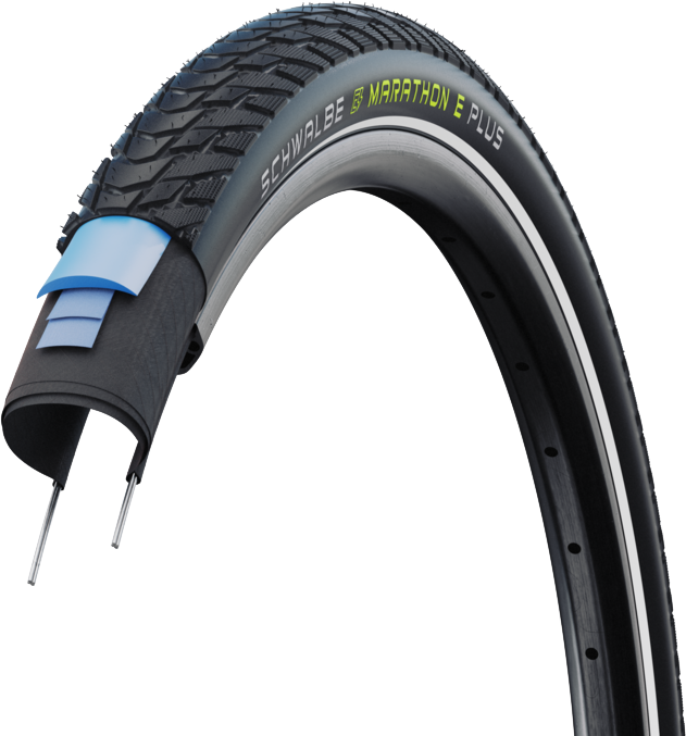 Schwalbe Marathon E-Plus Tråddæk - 28x2,00 (50-622) E-50