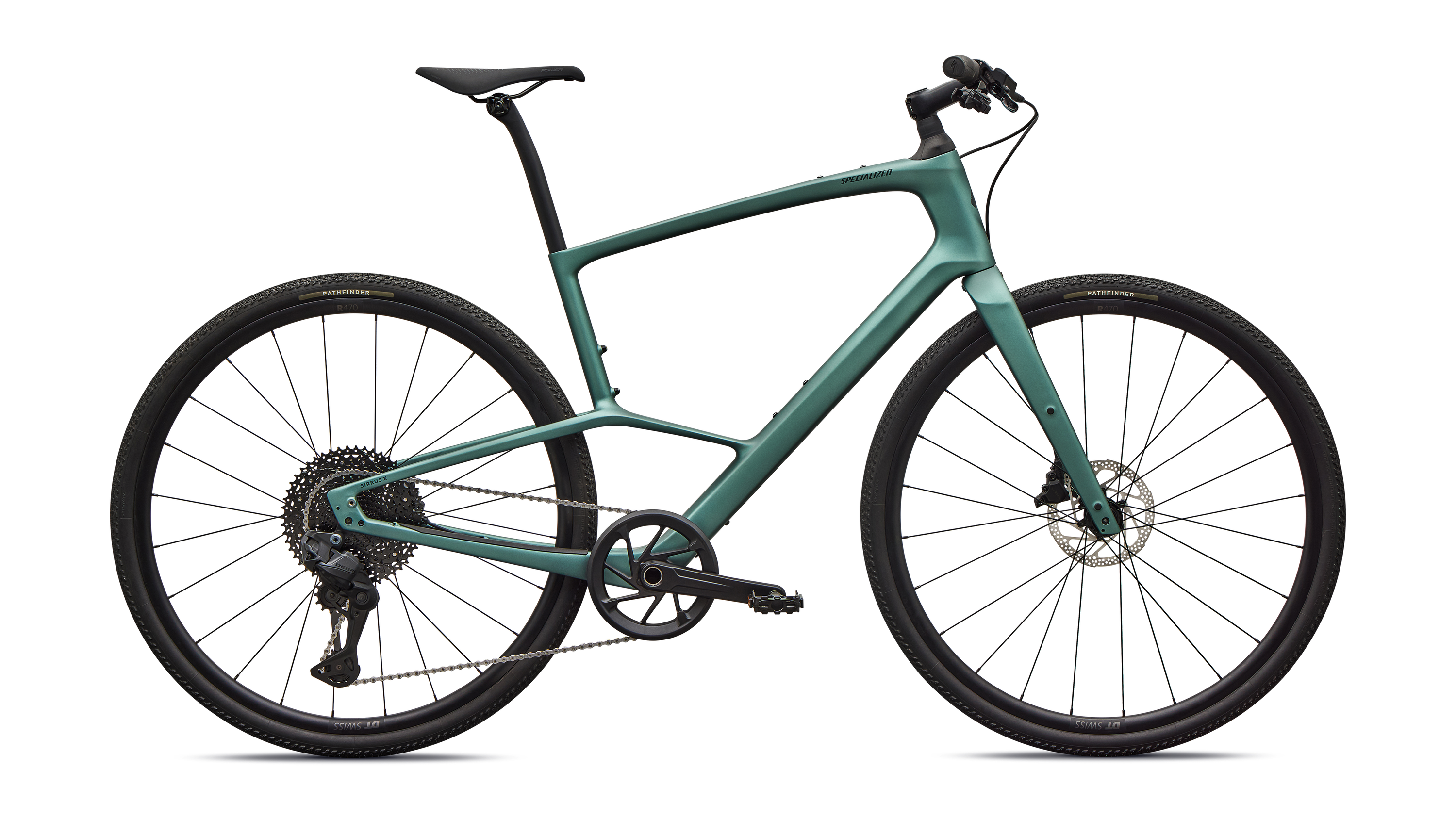 Cykler - Herrecykler - Specialized Sirrus X 6.0 2027 - Gloss Fjord Metallic / Emerald Metallic