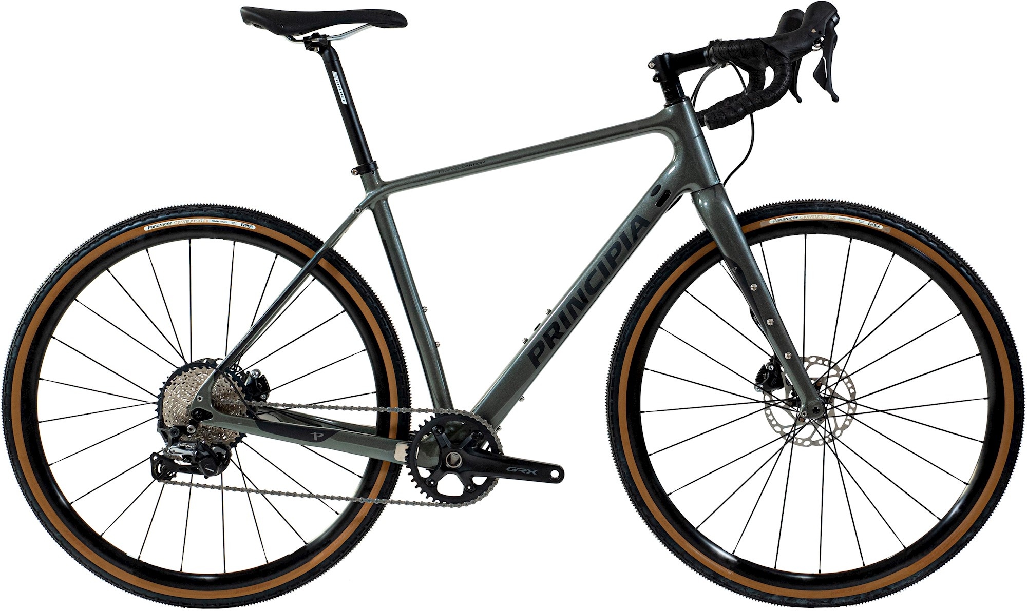 Cykler - Racercykler - Principia Gravel Carbon GRX RX600 1x11 2023 - Grå