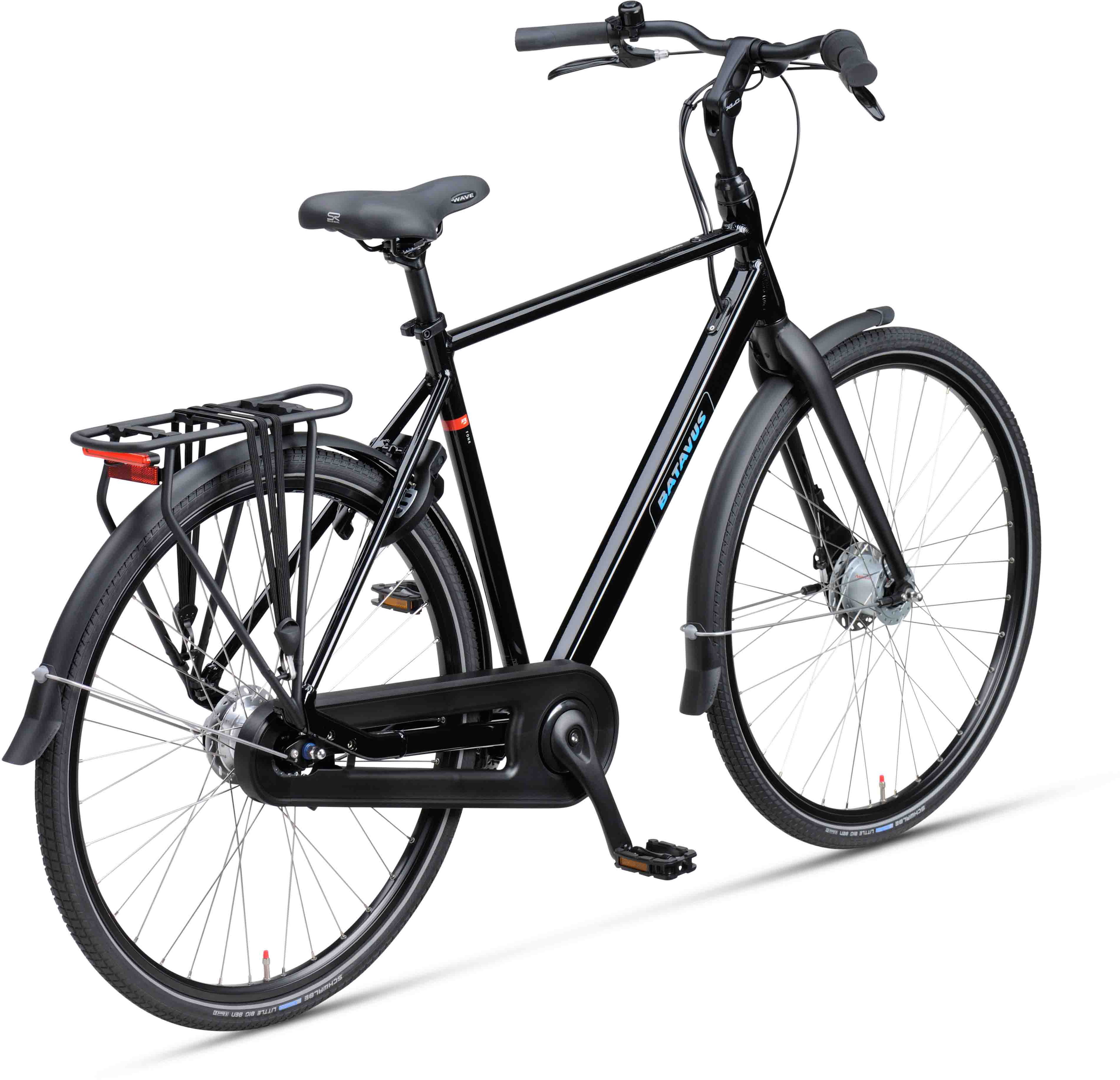 Cykler - Herrecykler - Batavus Fonk 7 Herre 2025 - Sort Glans