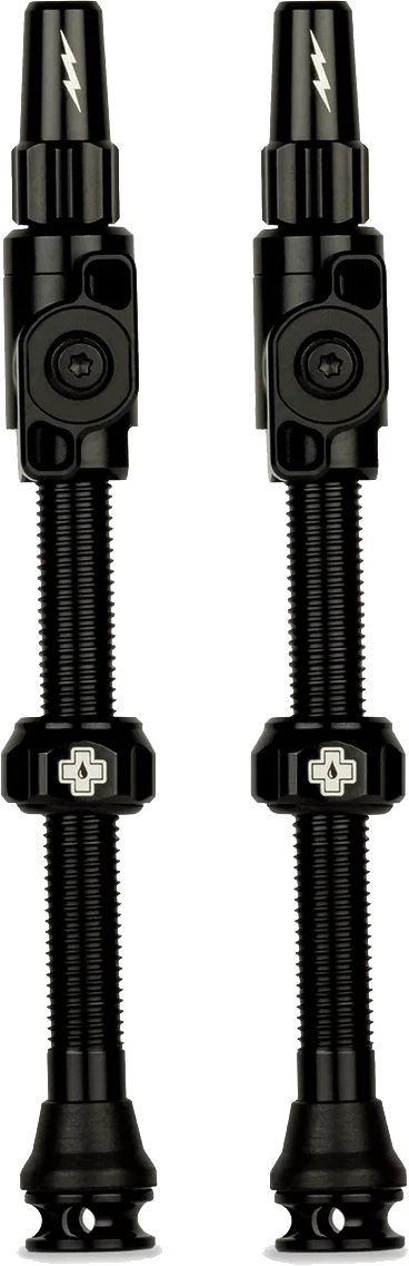 Muc-Off Big Bore Lite Tubeless Ventil 60mm - Sort