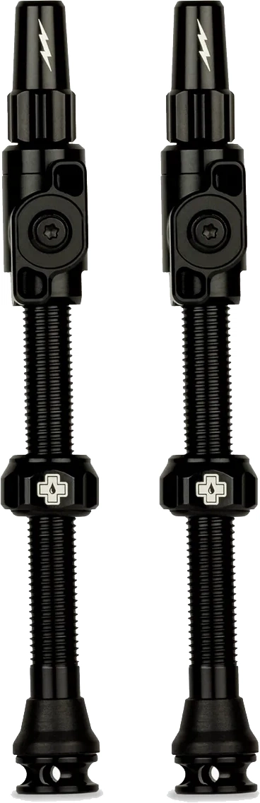 Muc-Off Big Bore Lite Tubeless Ventil 60mm - Sort