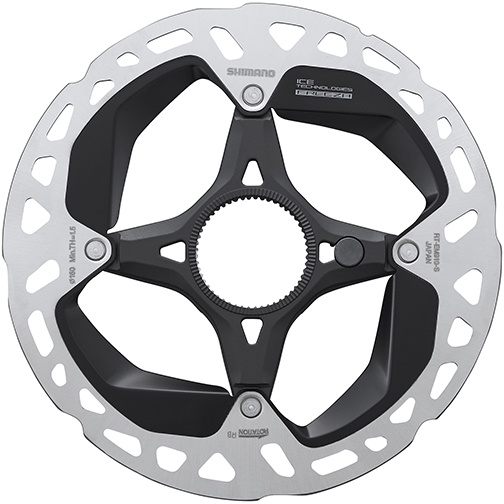 Reservedele - Skivebremser - Shimano Bremseskive 160mm RT-EM910 EXT. Center Lock - Ice-Tech Freeza