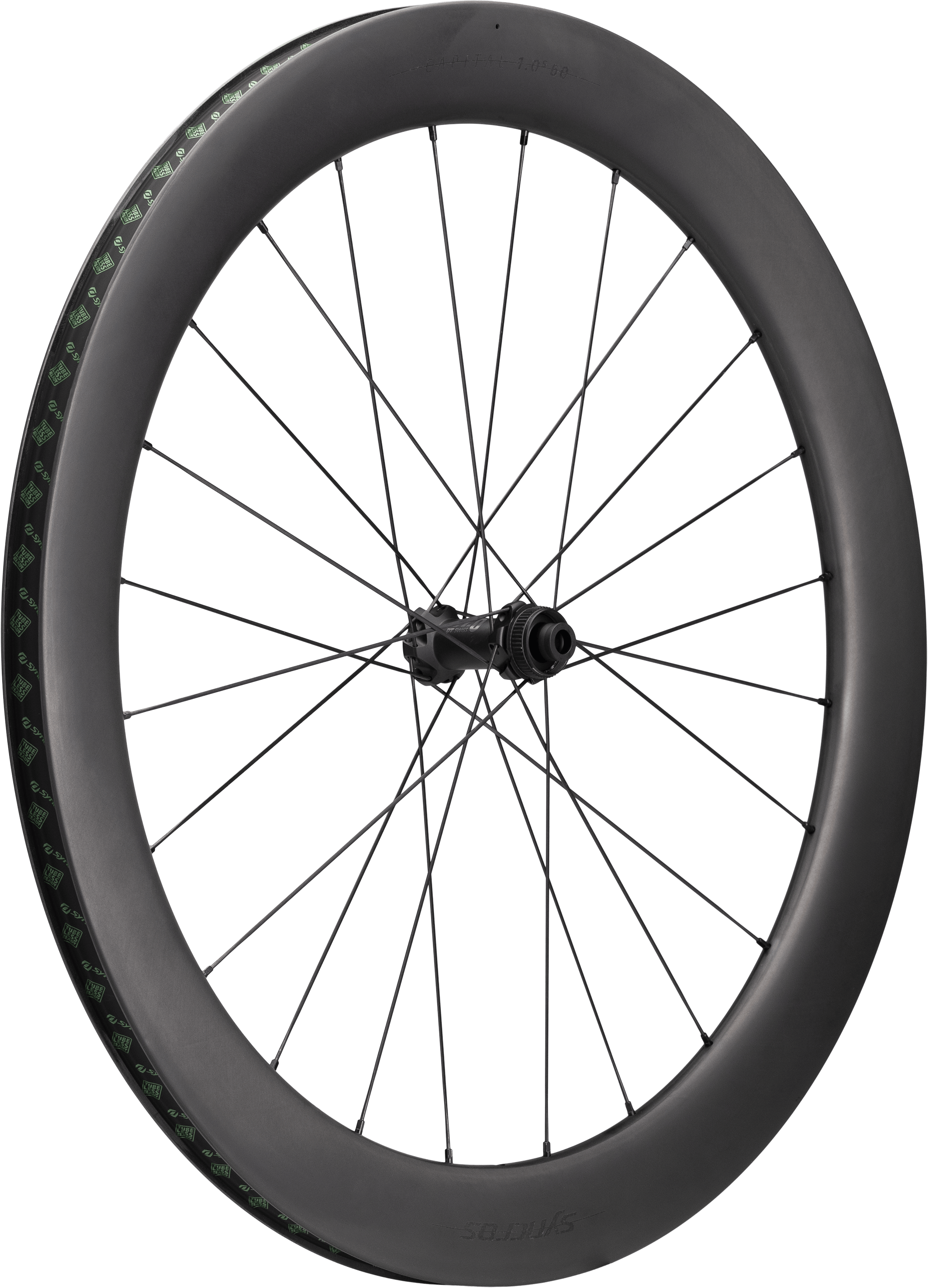 Reservedele - Hjulsæt - Syncros Wheelset Capital 1.0s 60 Hjulsæt - 700c - Sort