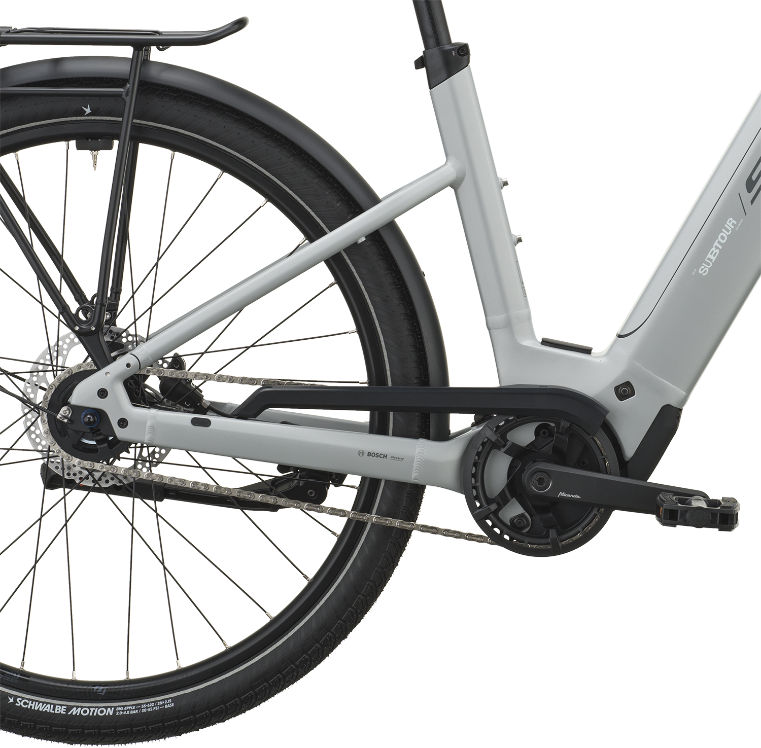 Cykler - Elcykler - Scott Sub Tour 50 Wave 2027 - Cloud Grey