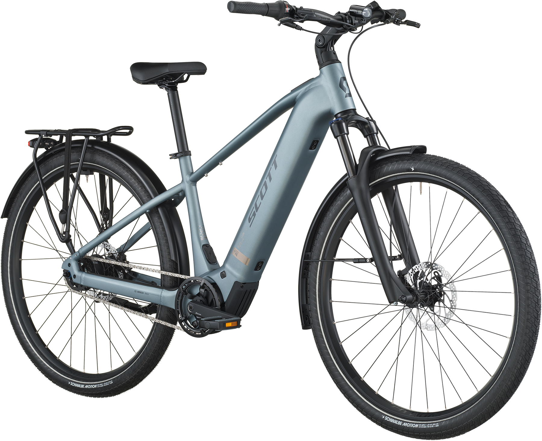 Cykler - Elcykler - Scott Sub Tour eRIDE 40 2026 - Hematite Blue