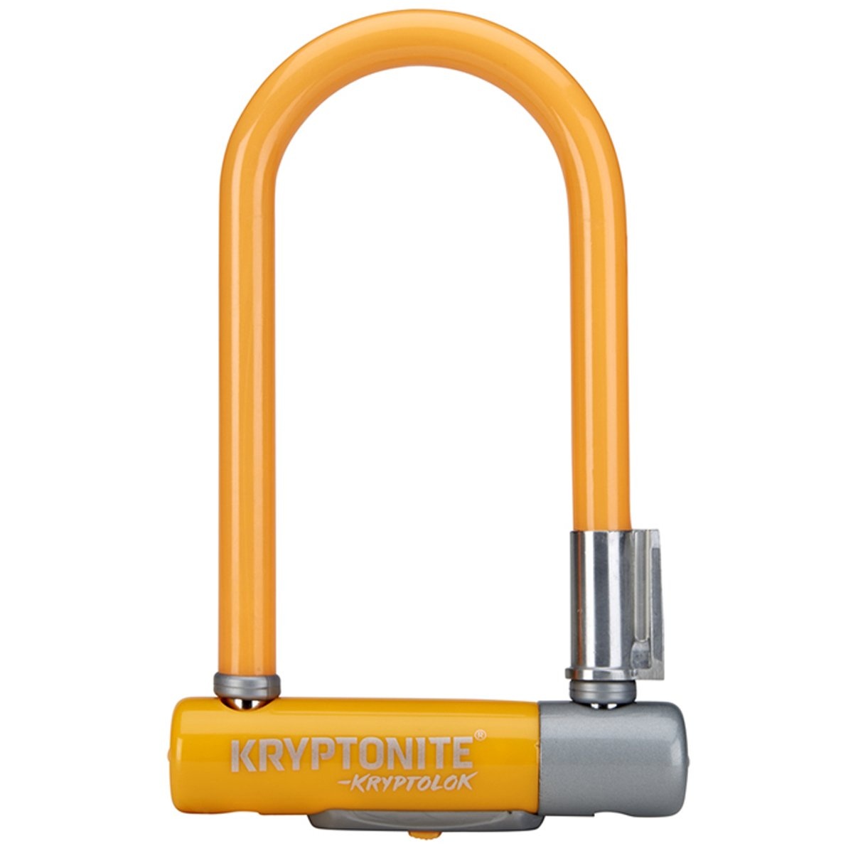 Kryptonite U-lock Kryptolok 2 Mini7 Bøjlelås 8.2x17.8cm Orange - Cykellås