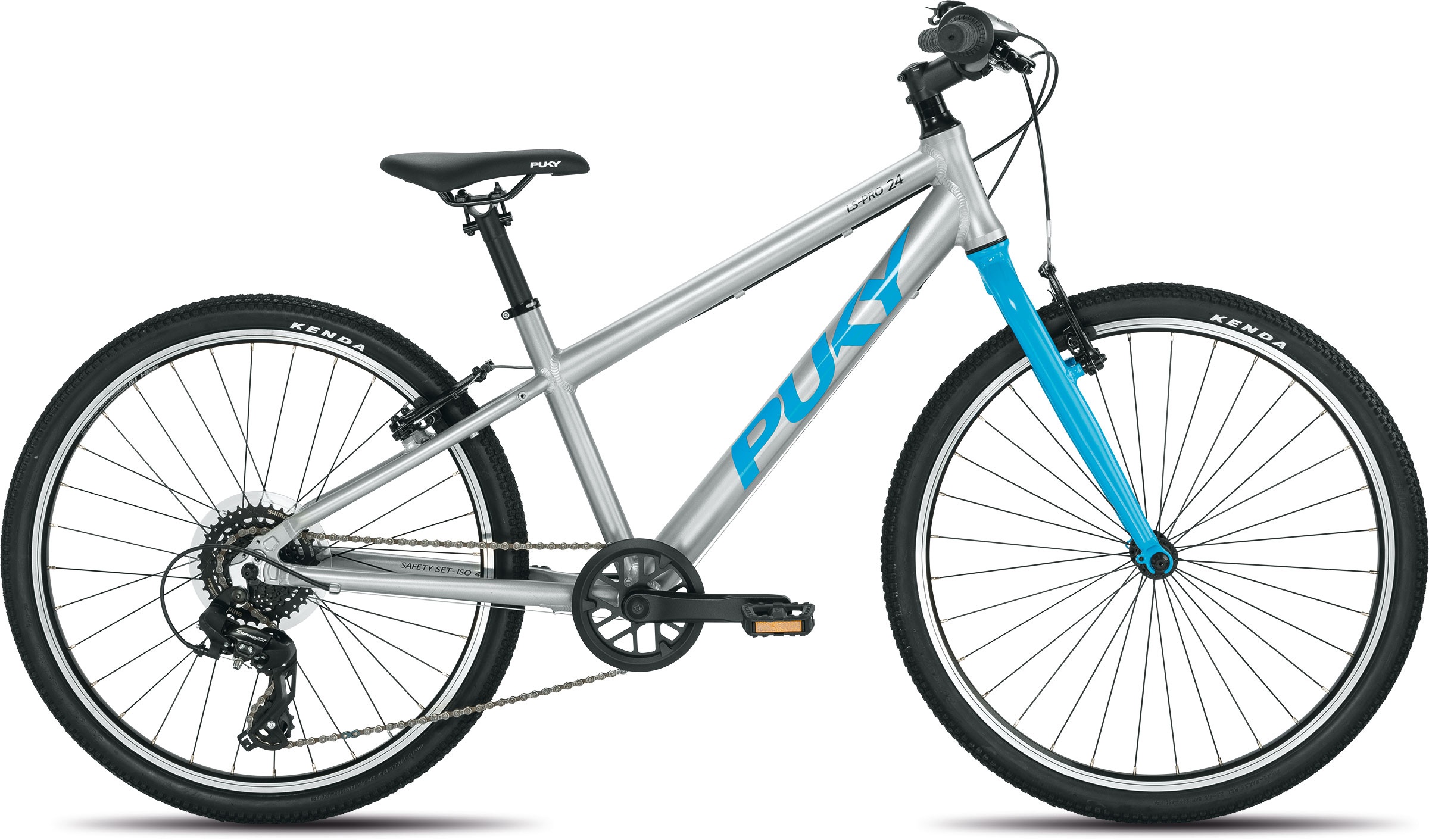Cykler - Børnecykler - PUKY LS-PRO 24 Alu 24" - Sølv/blå