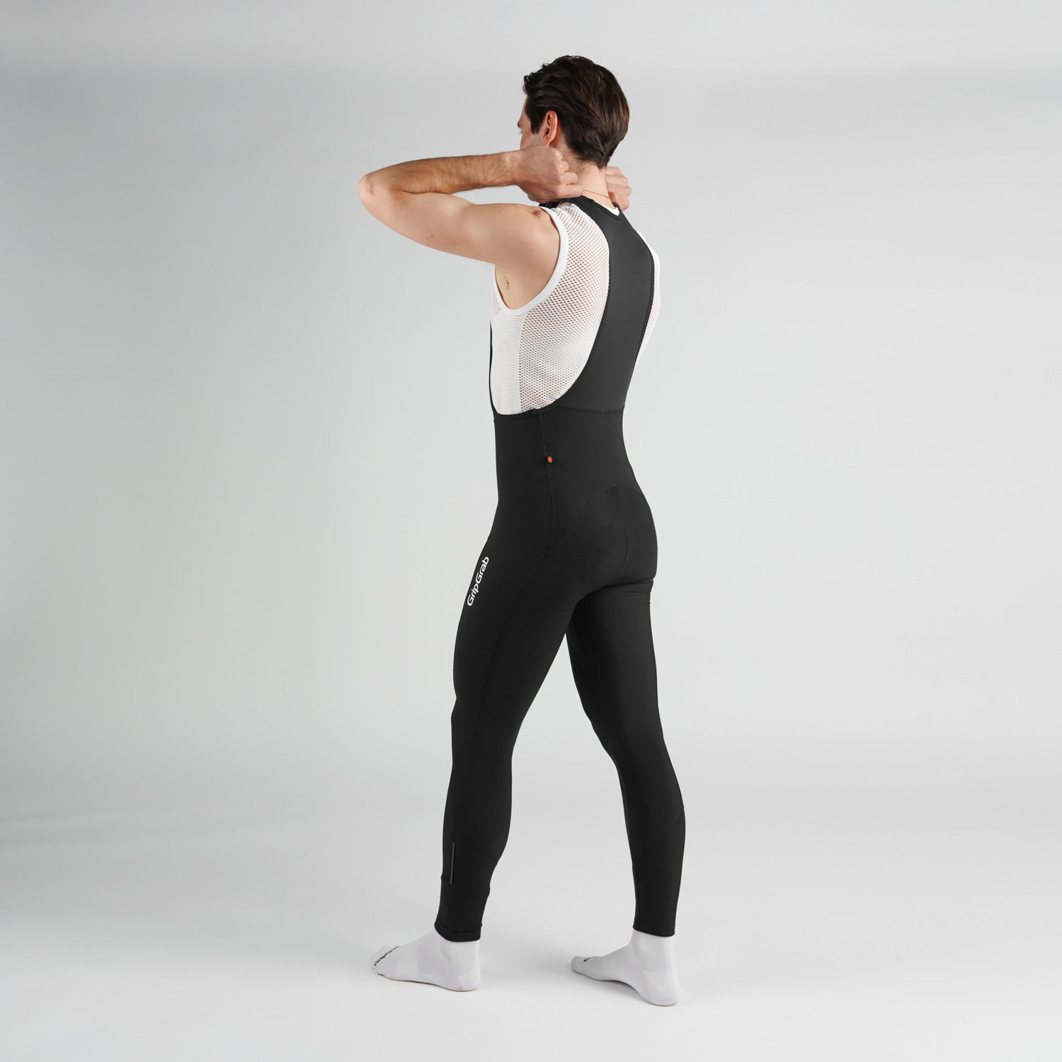 Beklædning - Cykelbukser - GripGrab RIDE Thermo bibtights - Black