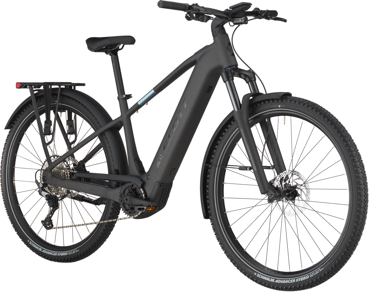 Cykler - Elcykler - Scott Axis eRIDE 20 2026 - Midnight Grey