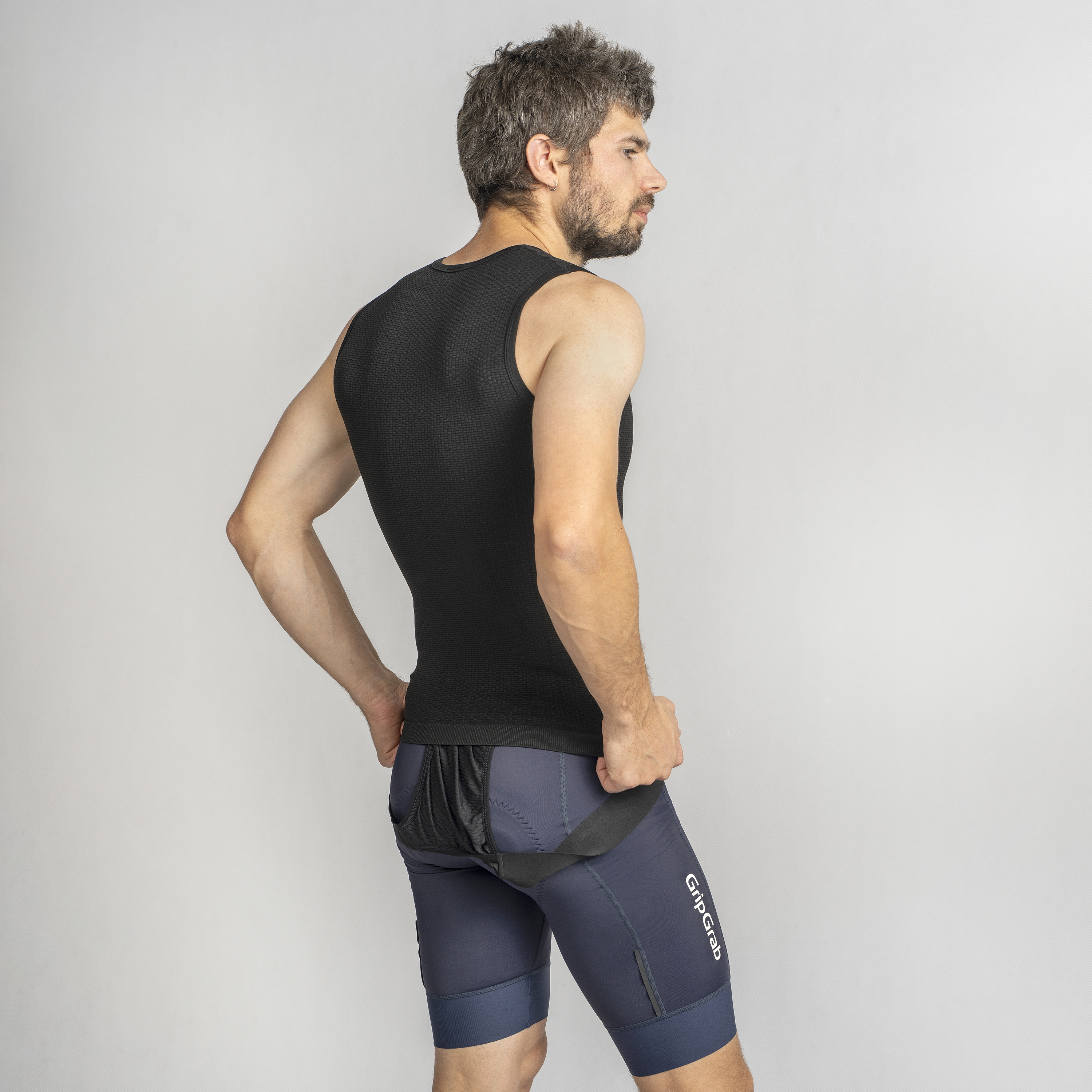 Beklædning - Baselayer / Undertøj - GripGrab PACR Forår-Efterår Ærmeløs Baselayer - Black