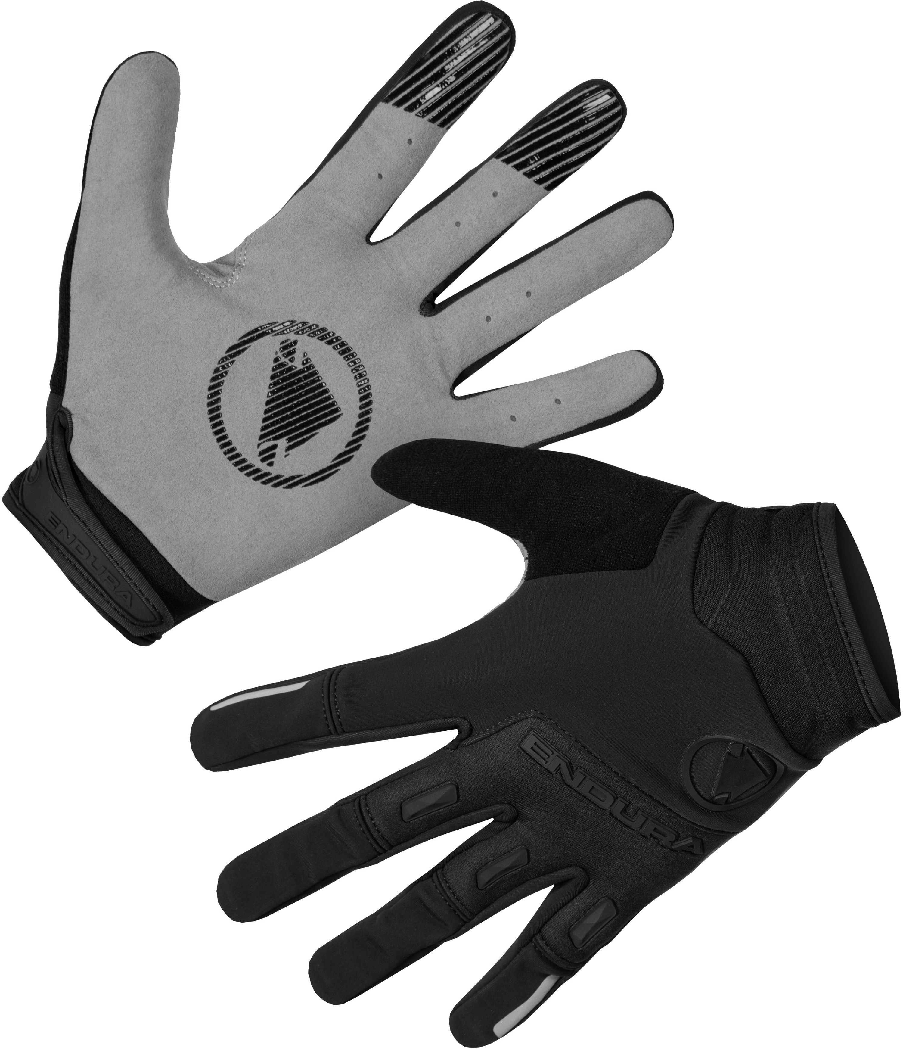 Endura SingleTrack Windproof Glove - Vindtætte cykelhandsker - Black -  Str. XXL