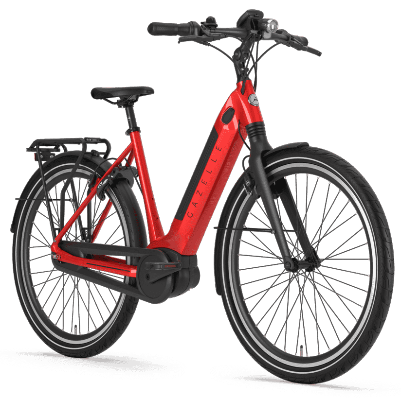 Cykler - Elcykler - Gazelle Ultimate C8+ HMB Dame 2020 - rød
