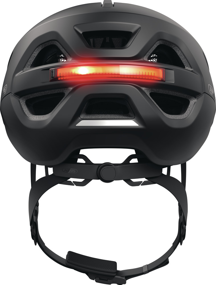 Beklædning - Cykelhjelme - Abus Hjelm Urban-I 4.0 ACE m. LED - Velvet Black
