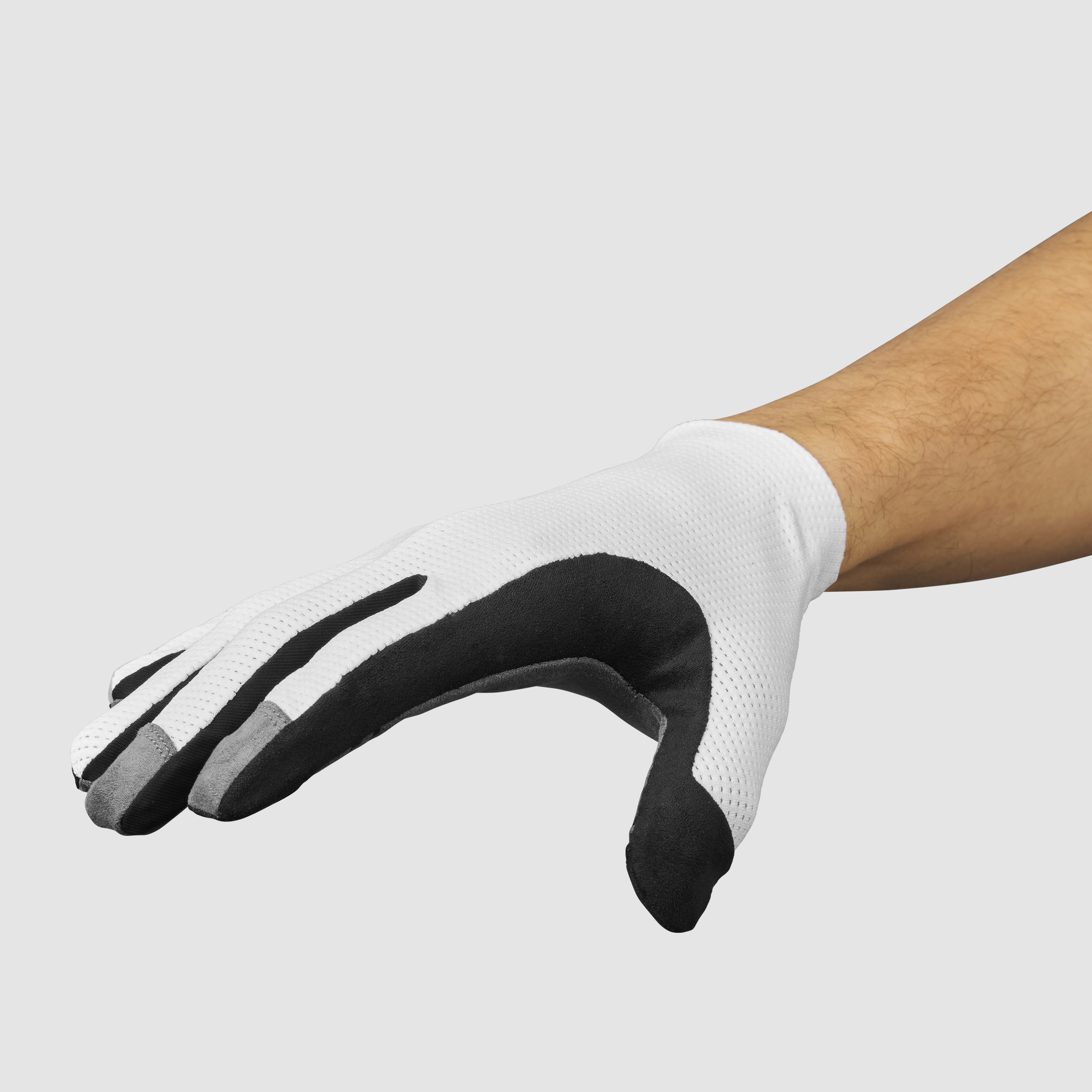 Beklædning - Cykelhandsker - GripGrab PACR InsideGrip™ Langfingret Sommerhandsker - White