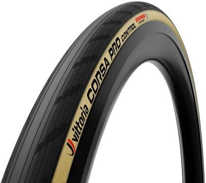 Reservedele - Cykeldæk - Vittoria Road Corsa Pro Control Tubeless Ready 700x26/28/30/32/34 - Brun