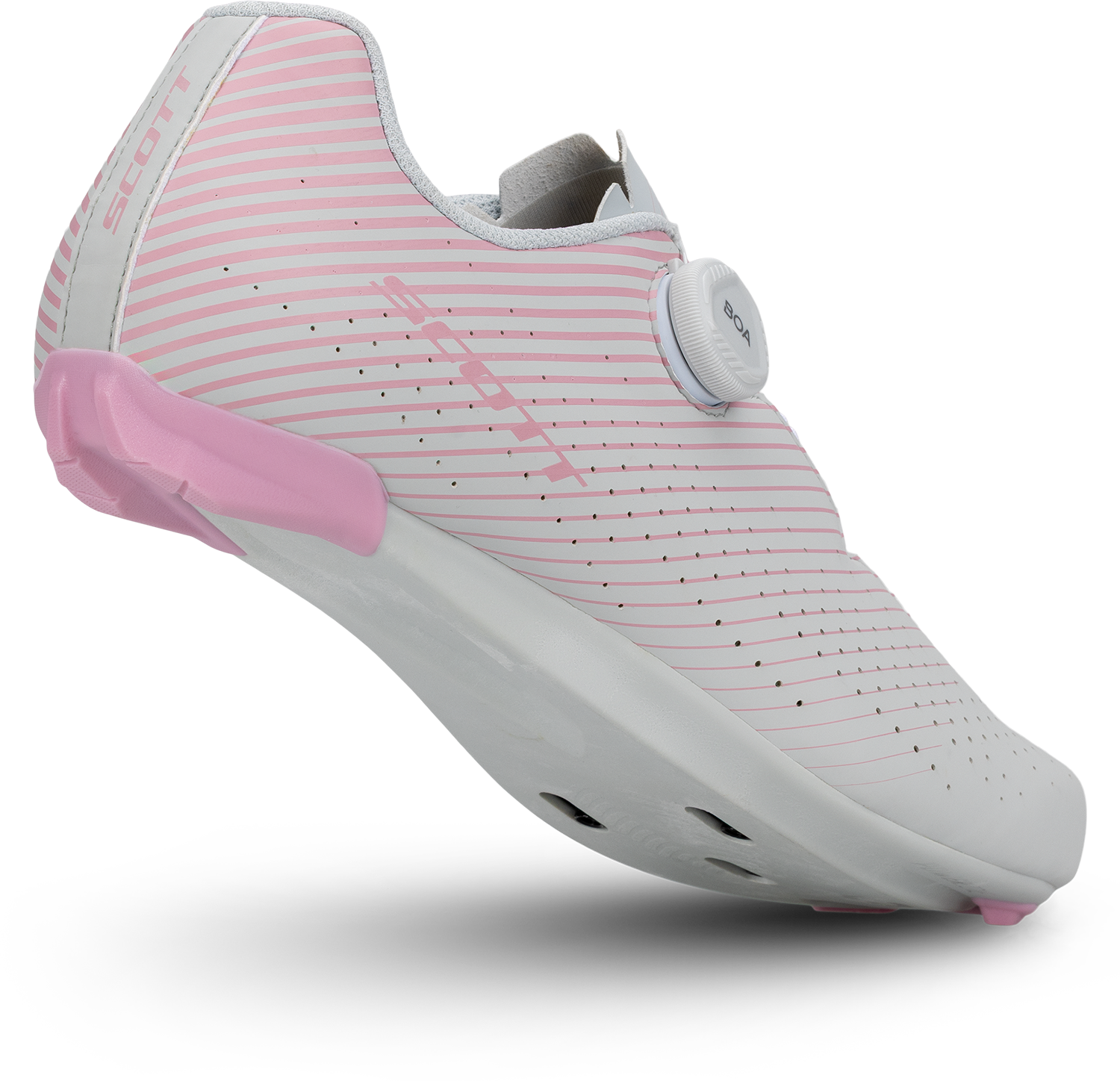Beklædning - Cykelsko - Scott Road Comp SPD-SL Dame Sko - Grey/Pink