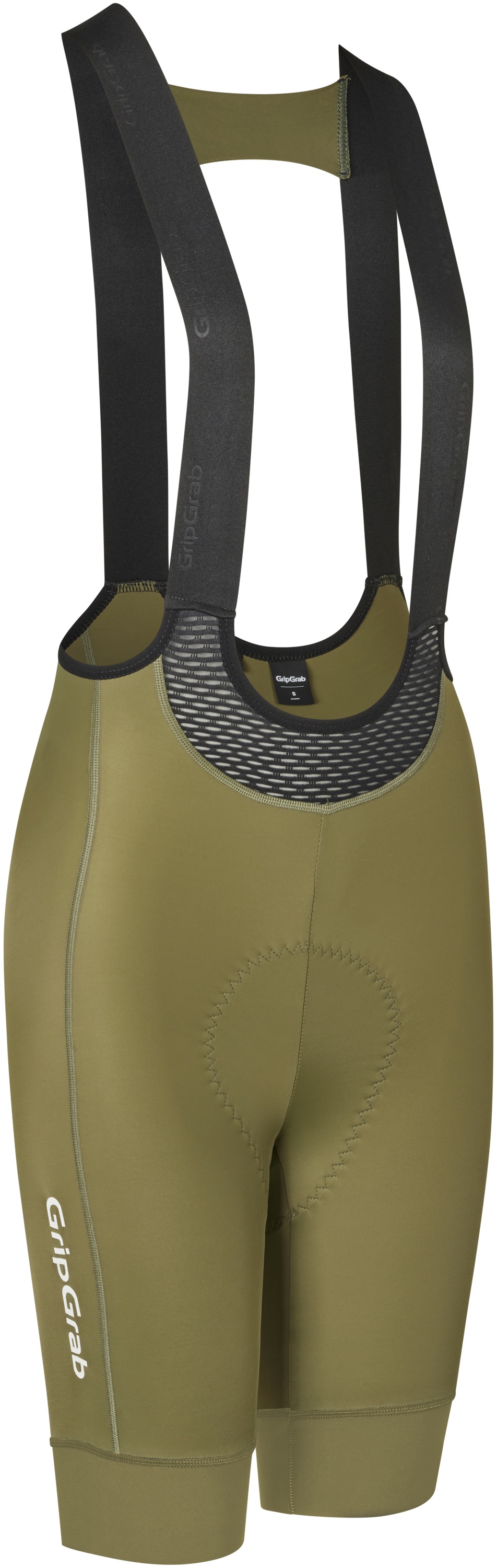  - GripGrab Women's Pace Bibshorts - Olive Green