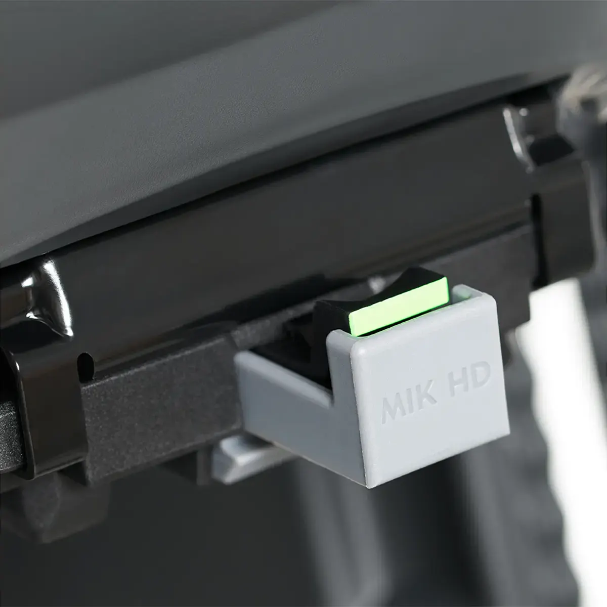 Tilbehør - Cykelstole - Urban Iki Barnestol til bagagebærer - 9 mdr til 6 år (til 9-22 kg) - Bincho Black/Bincho Black [MIK]