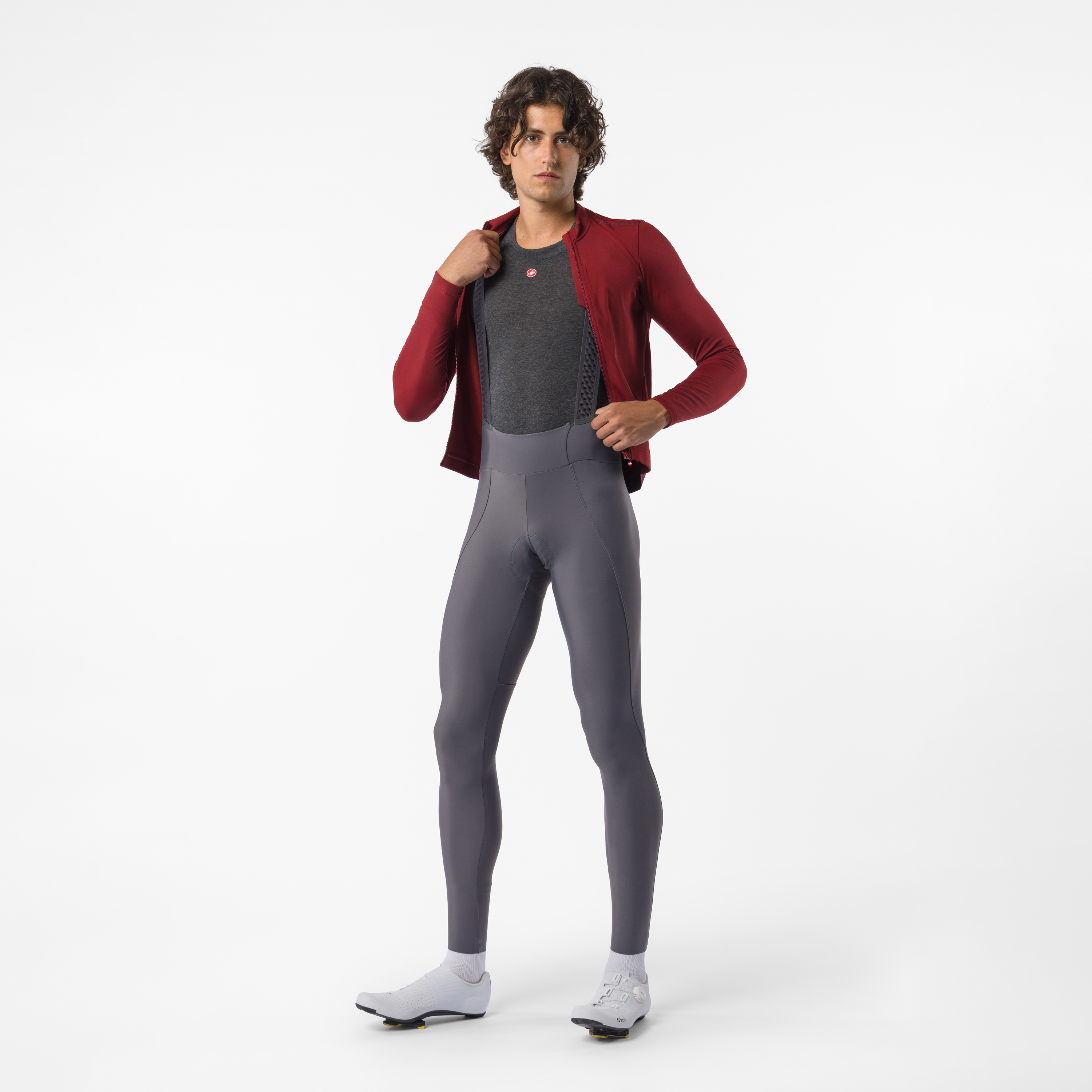 Beklædning - Cykelbukser - Castelli ESPRESSO 2 Bibtight - Smoky Gray
