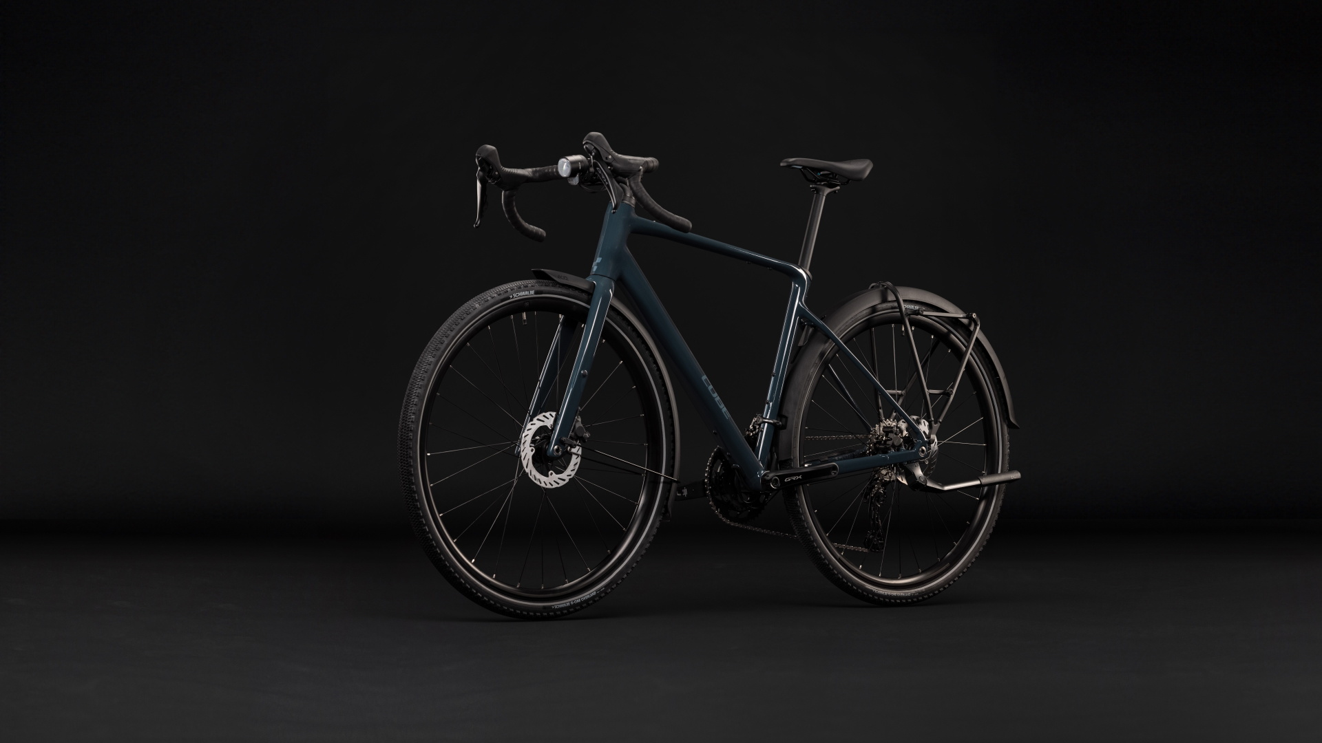 Cykler - Gravel cykler - Cube Nuroad Race FE (Fully Equipped) 2027 - Inkgrey´n´Grey