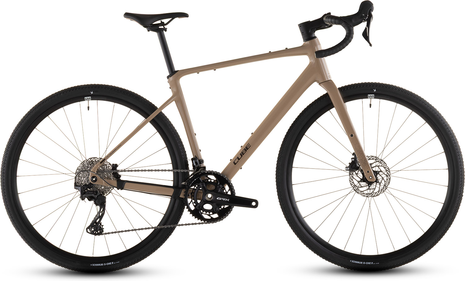 Cykler - Gravel cykler - Cube Nuroad Race 2026 - Cappuccino´n´Black