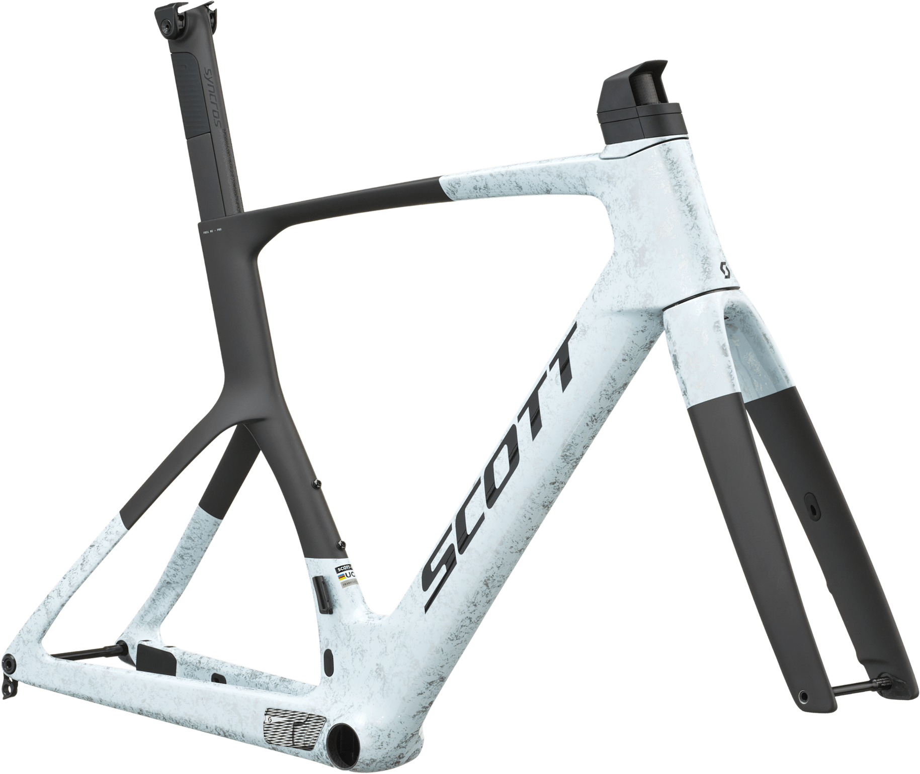 Cykler - Racercykler - Scott Frame set Foil RC Pro 2027 - Rush White