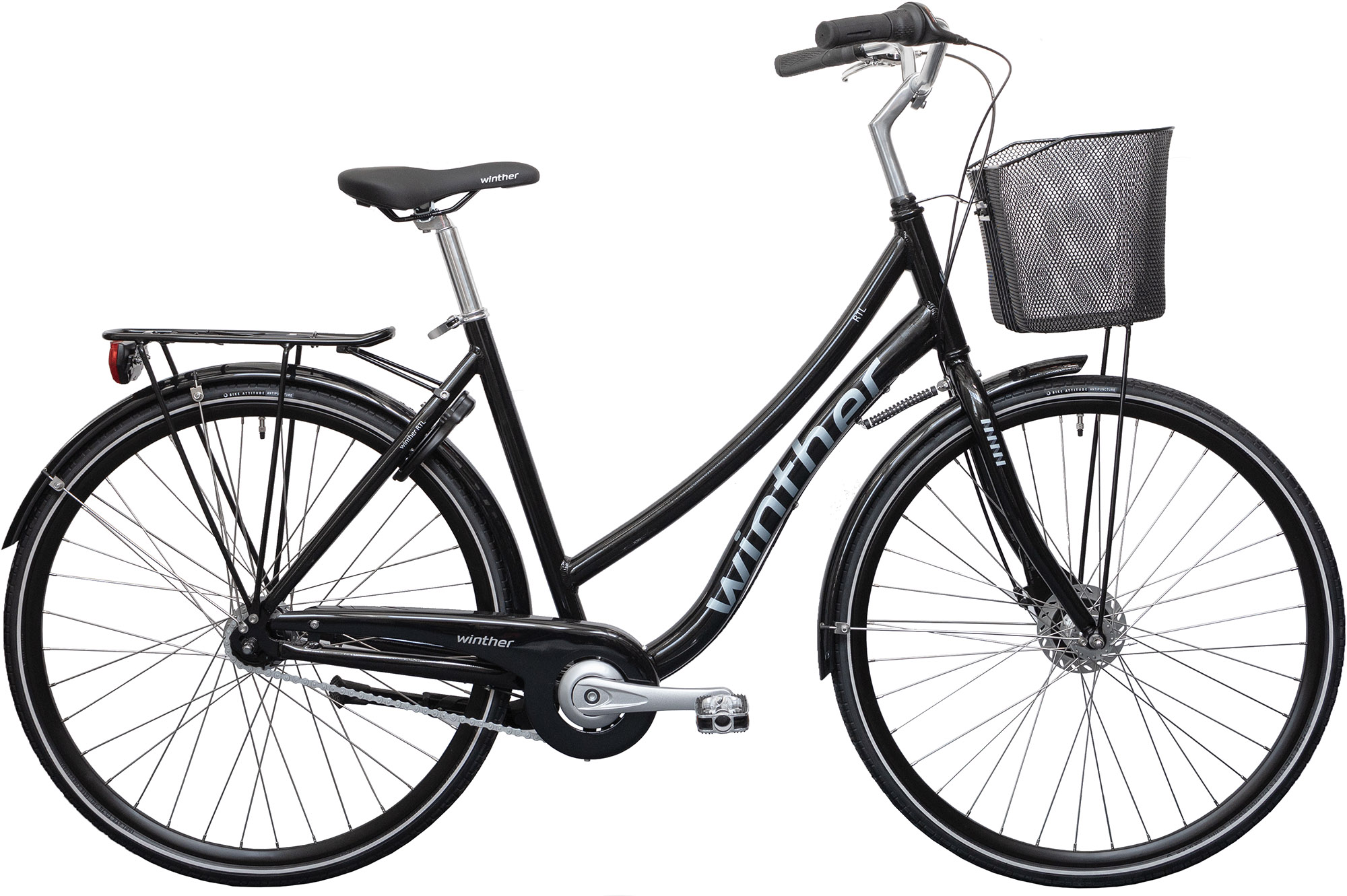 Cykler - Damecykler - Winther RTL Dame 7g 2026 - Sort