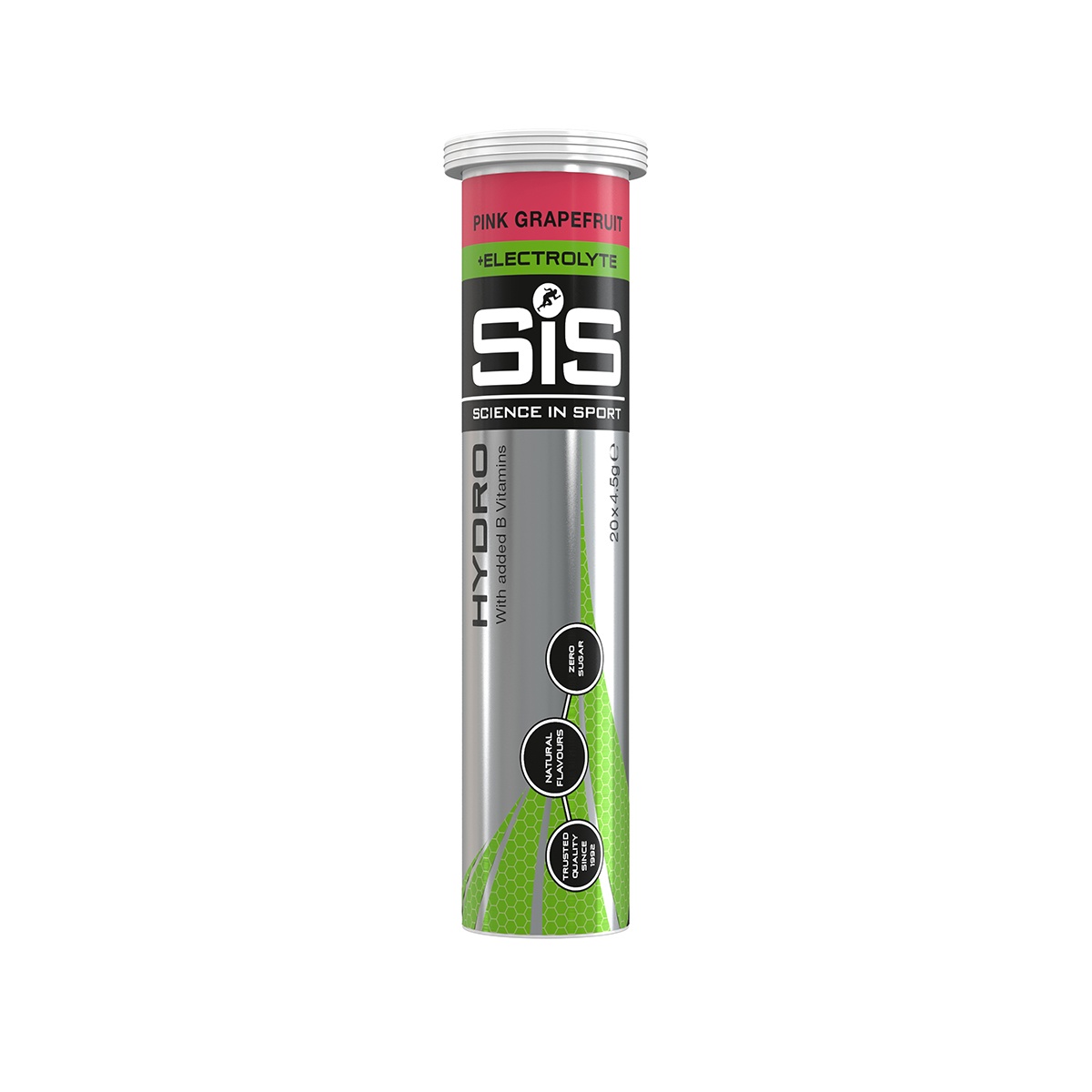 Tilbehør - Energiprodukter - Energidrik - SIS GO Hydro Tabletter Grapefrugt - 20x4g