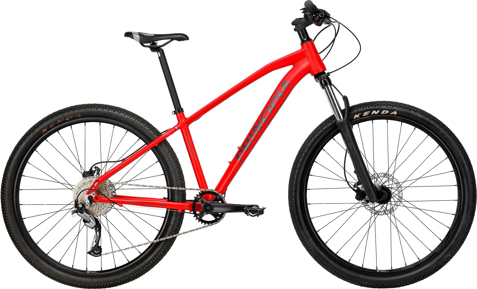 Cykler - Børnecykler - Principia Evoke A3.7 27.5" 9g 2023 - Rød
