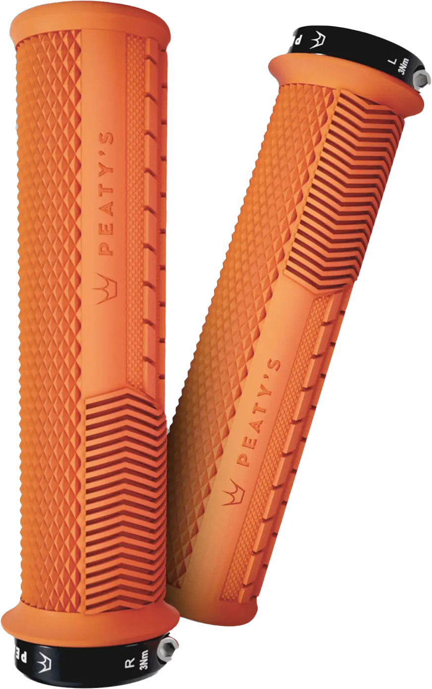 Tilbehør - Cykelhåndtag - Peaty's Monarch Grip - Knurl - Thick - Mango