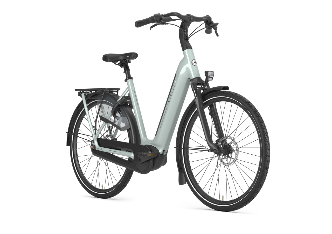 Cykler - Elcykler - Gazelle Arroyo C8 Elite Dame 2026 - Light Olive Blank