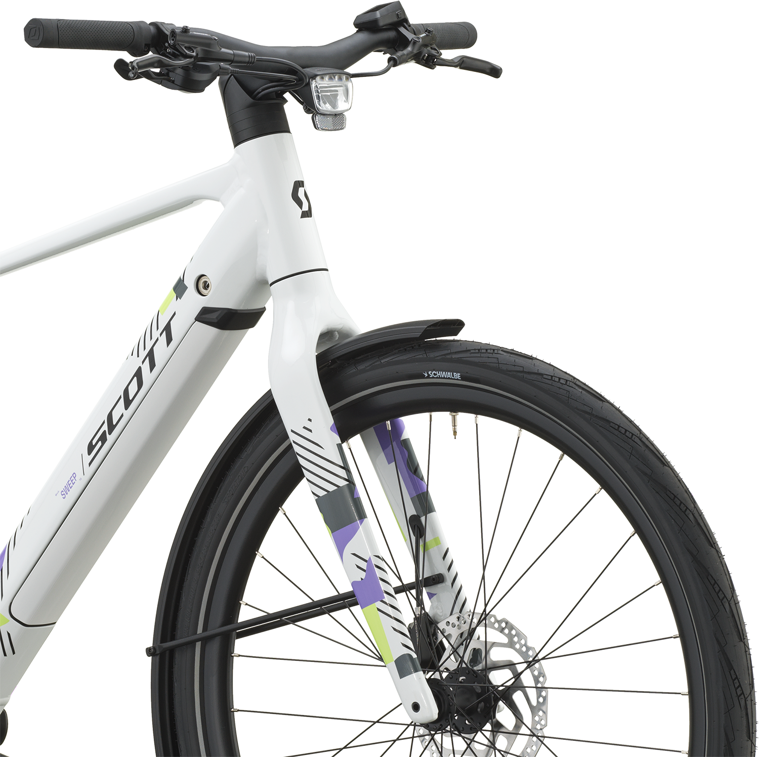 Cykler - Elcykler - Scott Sweep 10 2027 - Signal White