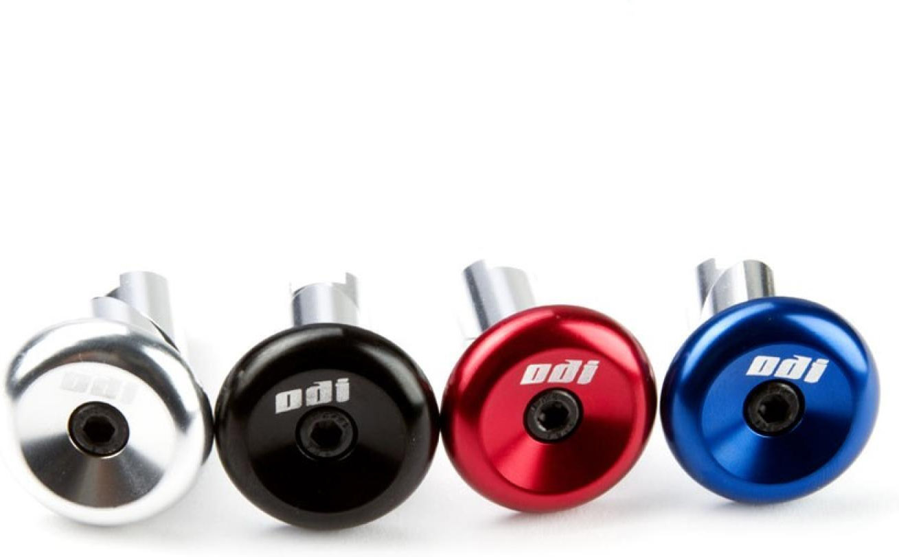 Tilbehør - Cykelhåndtag - ODI Aluminium Endepropper - Blue