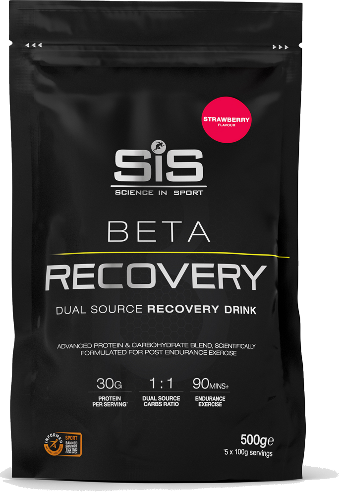 SIS Beta Fuel Recovery Strawberry Powder - 500g