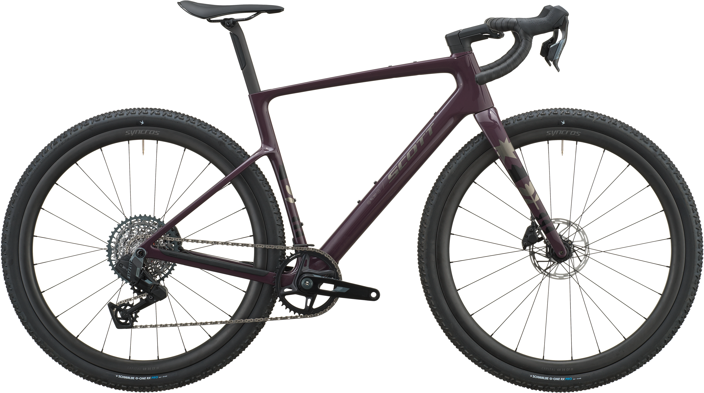 Scott Addict Gravel 30 2027 - Mulberry Purple Scott Addict Gravel 30 2027 - Mulberry Purple