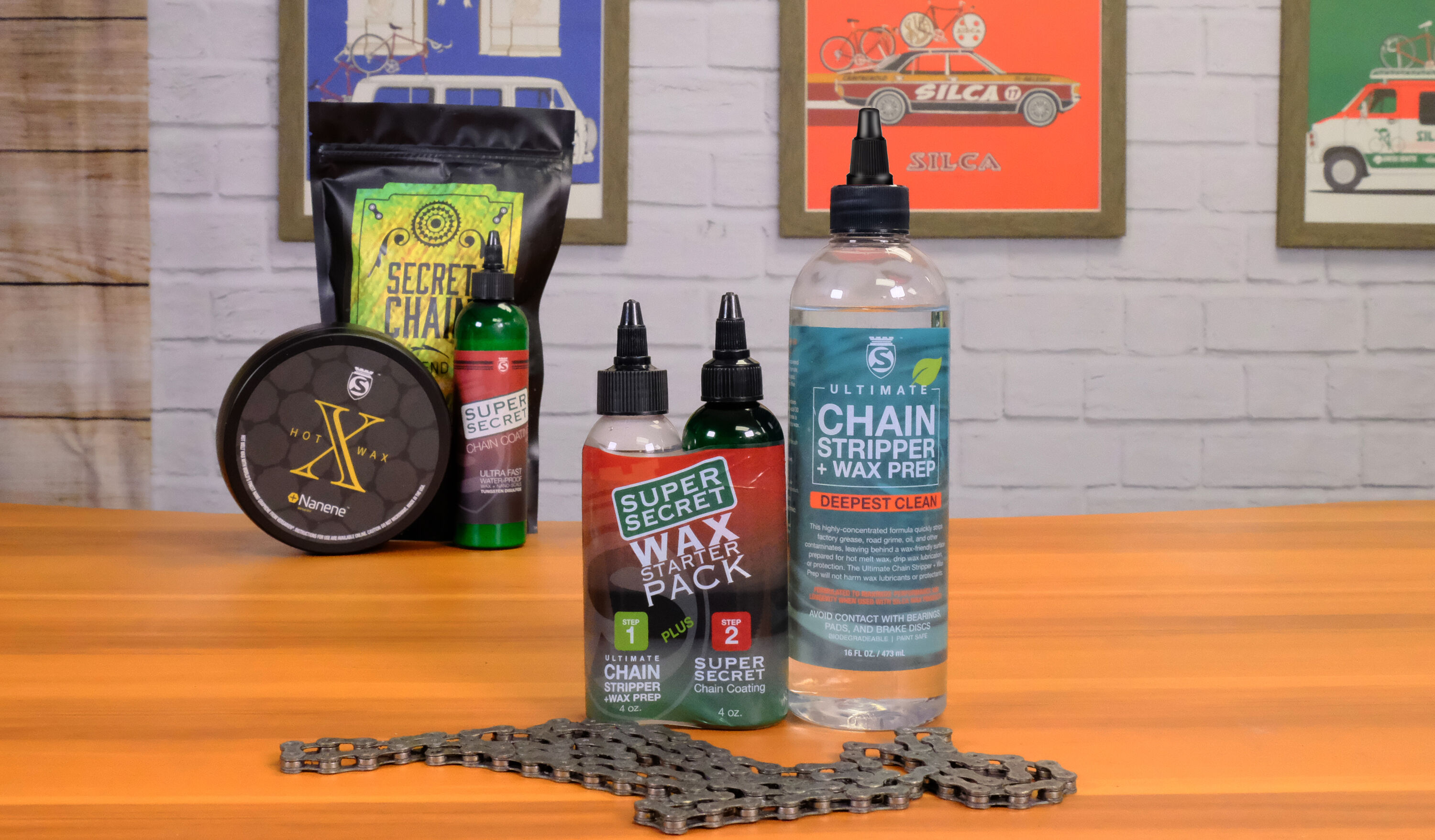 Tilbehør - Cykelpleje - Silca Chain Stripper & Wax Prep 475ml