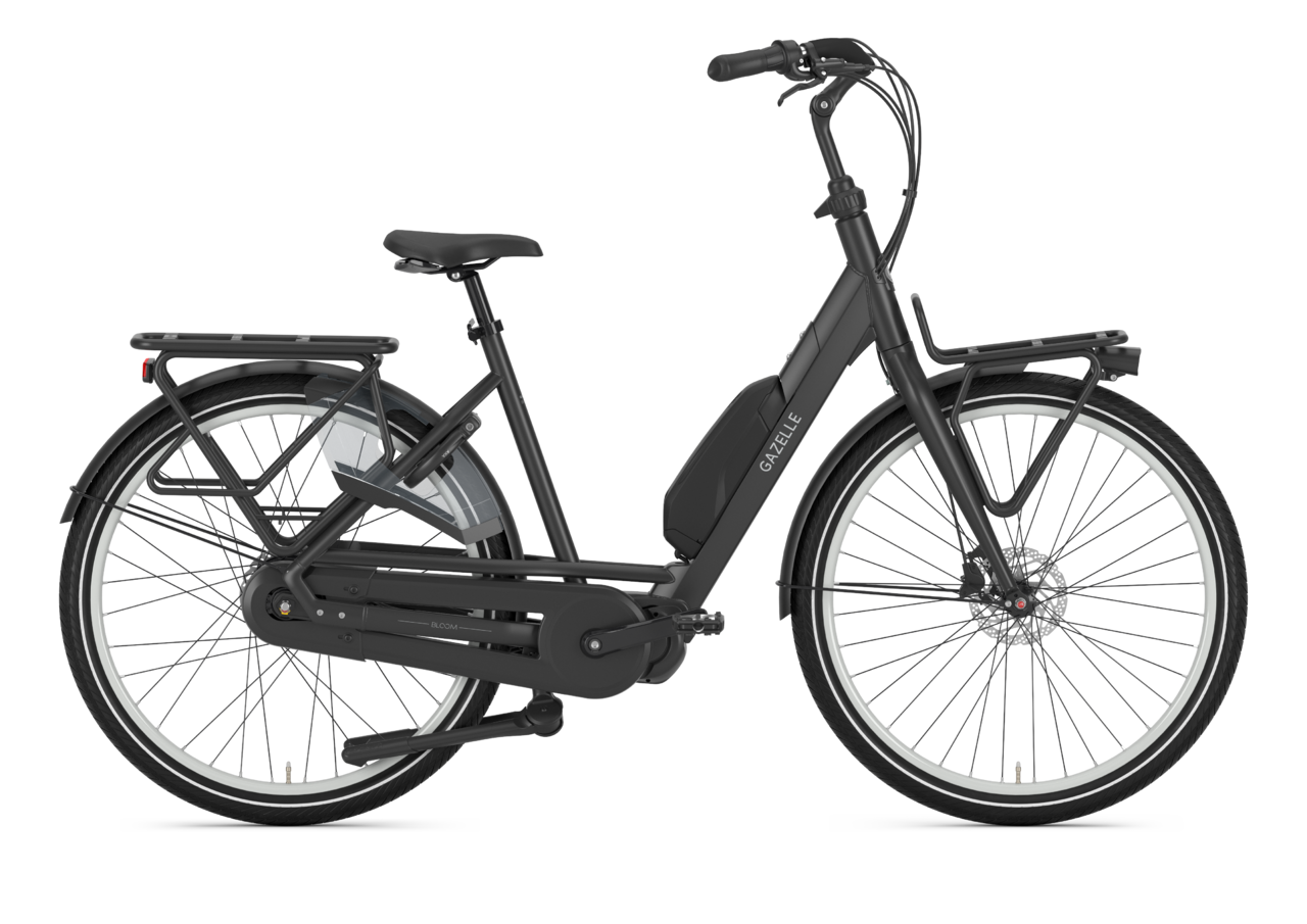 Gazelle Bloom C380 Hms Dame 2024 - Robust Familiecykel