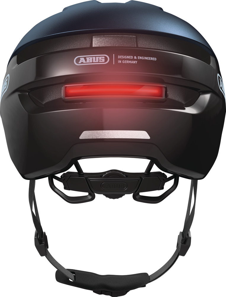 Beklædning - Cykelhjelme - Abus PURL-Y ACE m. LED lys - Midnight Blue (elcykel hjelm)