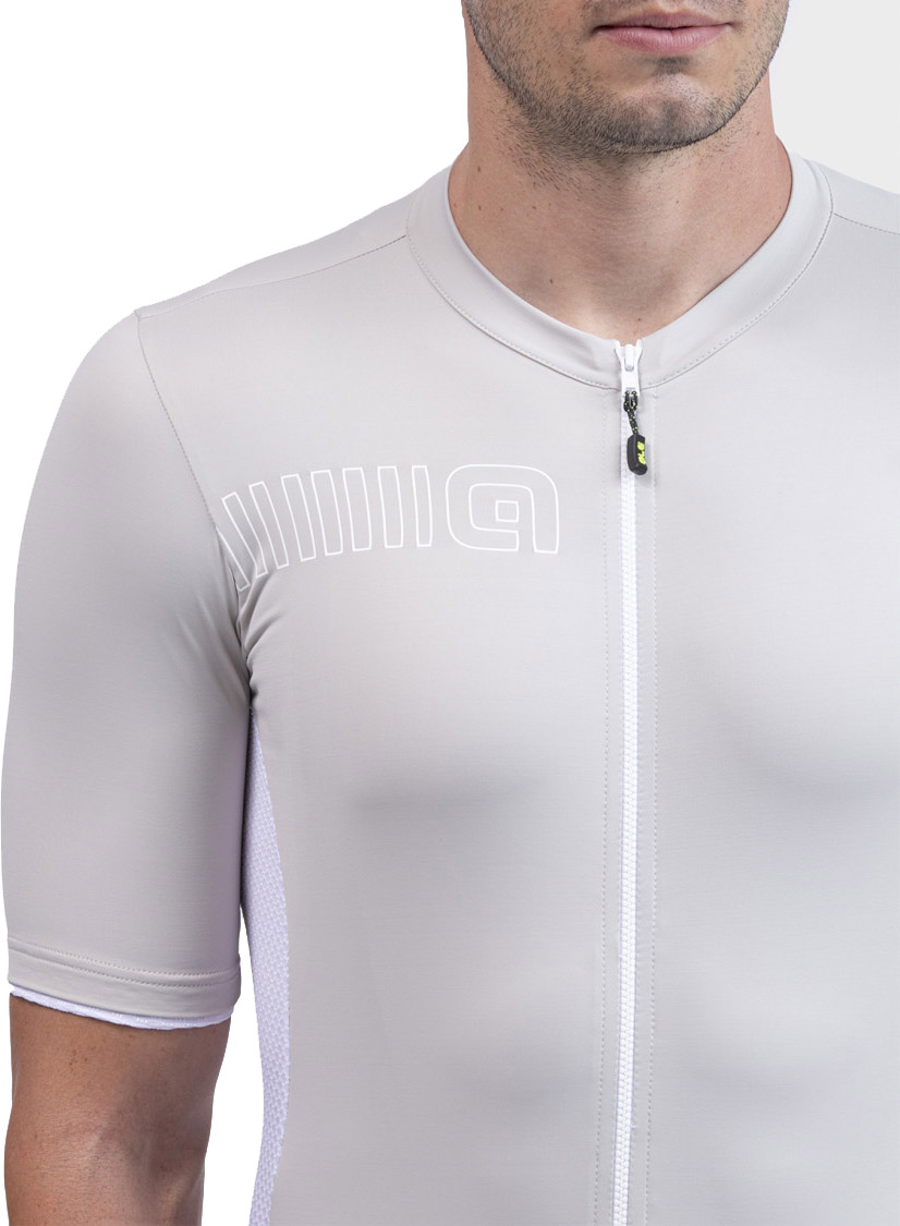Beklædning - Cykeltrøjer - Alé Jersey Solid Color Block - Grå