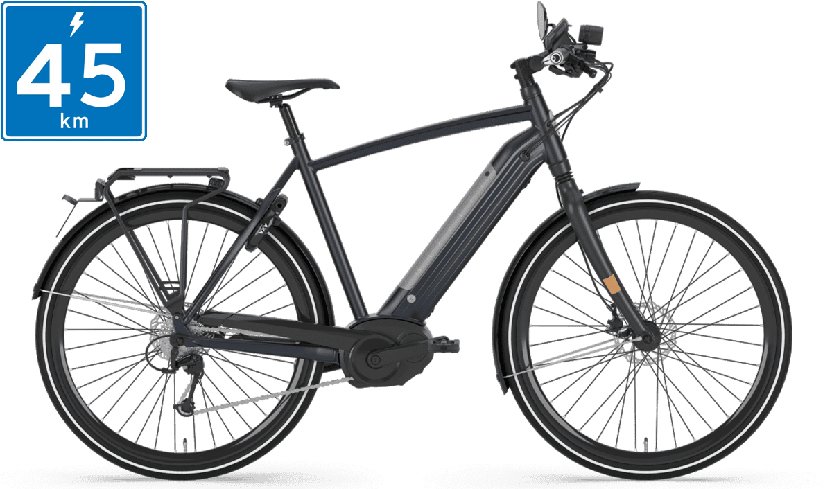 Cykler - Elcykler - Gazelle Cityzen S10 Herre 2019 (45 km/t Speed Pedelec)