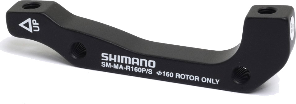 Shimano SM-MA-R160P/S Skivebremseadapter 160mm Bag IS til Post Mount